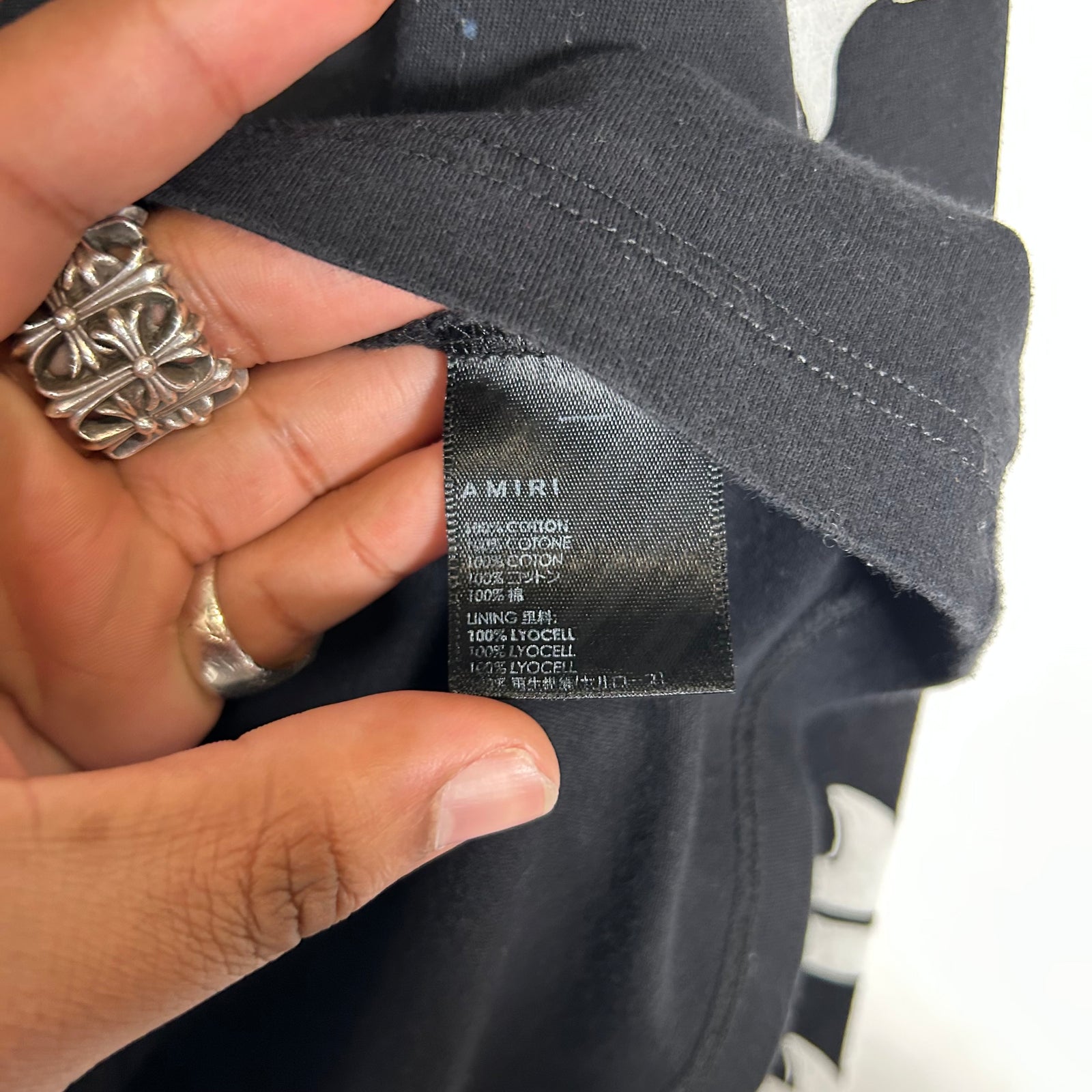 Amiri x Wes Lang Black Solar Kings Longsleeve Size M