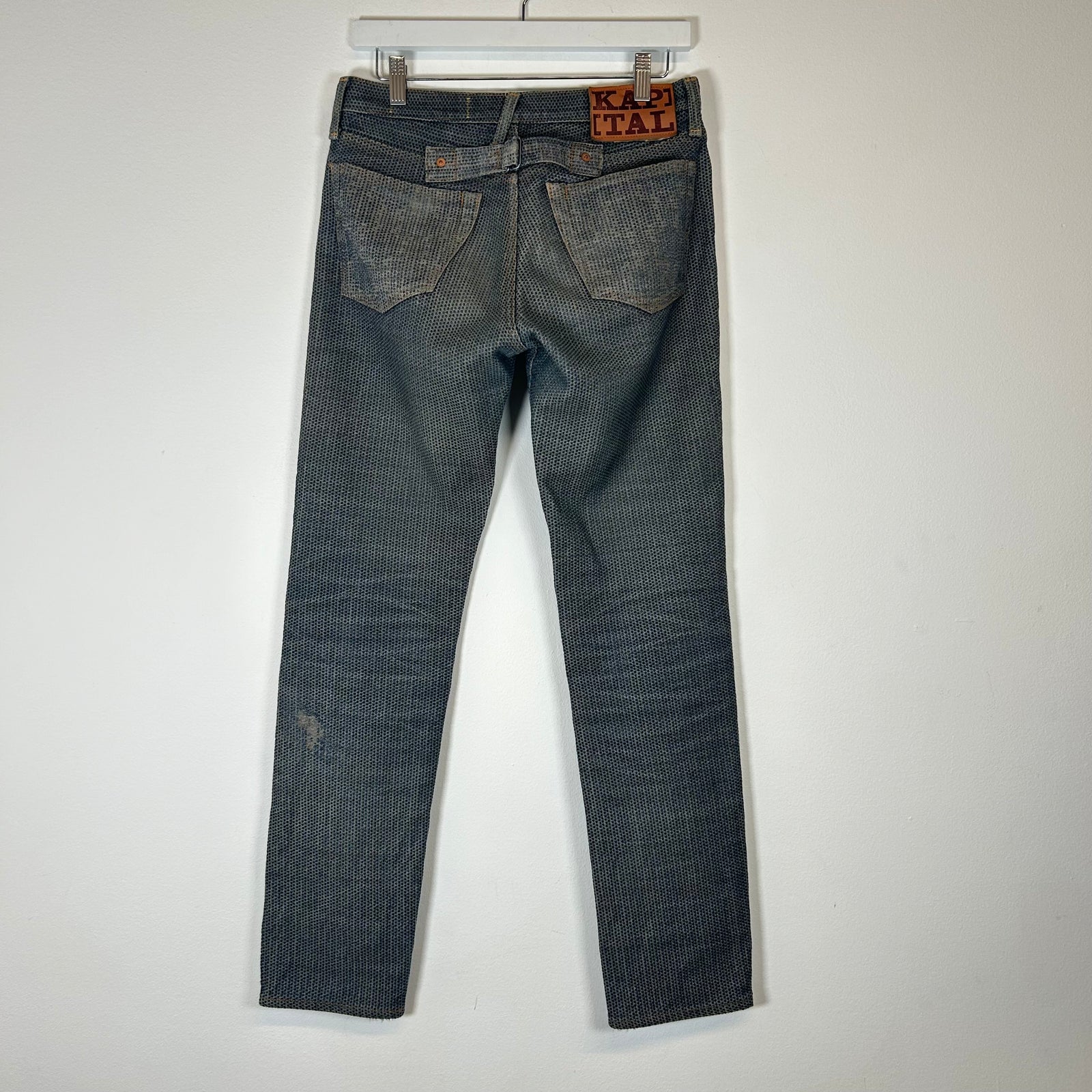 Kapital Indigo Century Denim Jeans Size 30
