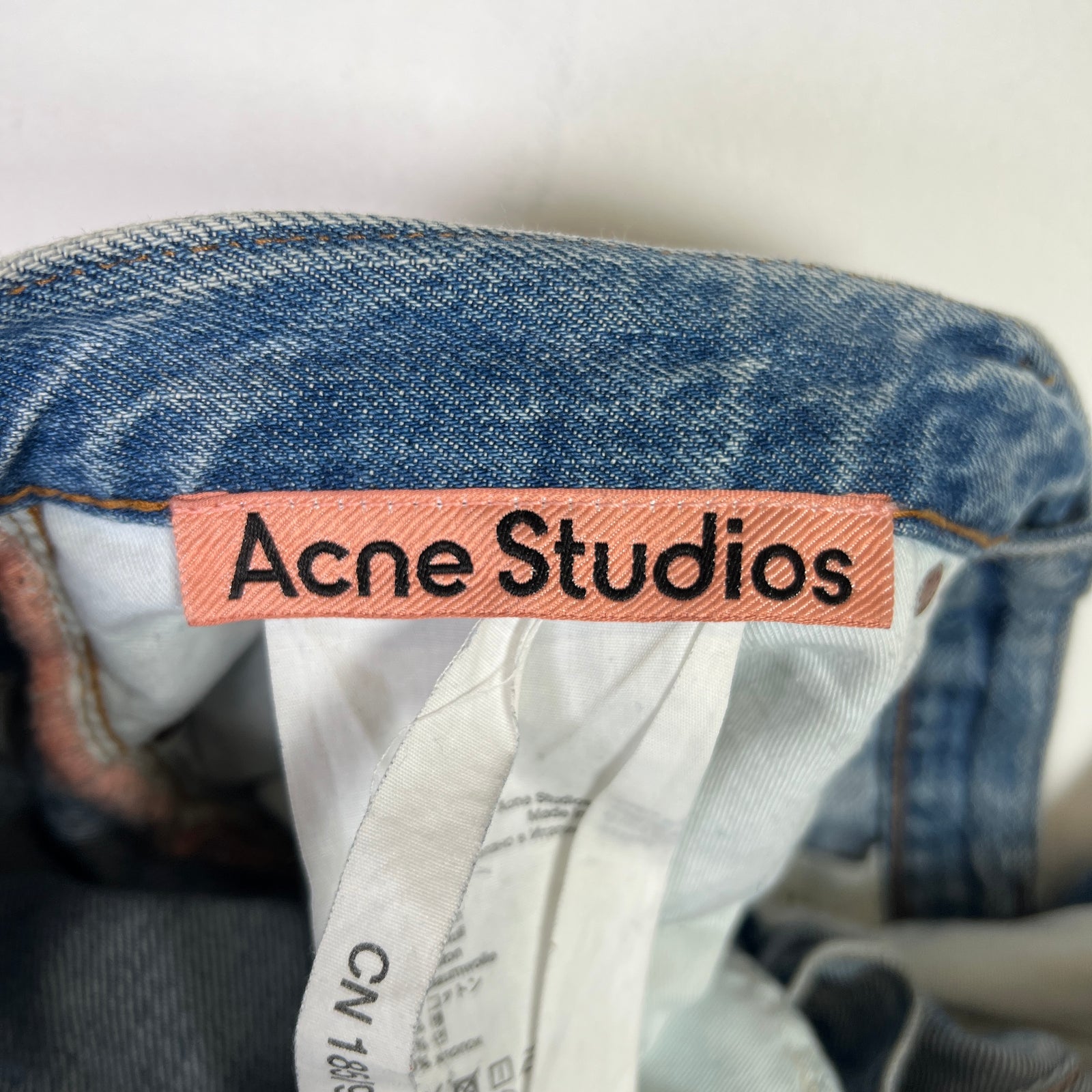 Acne Studios 1996 Light Blue Trash Jeans