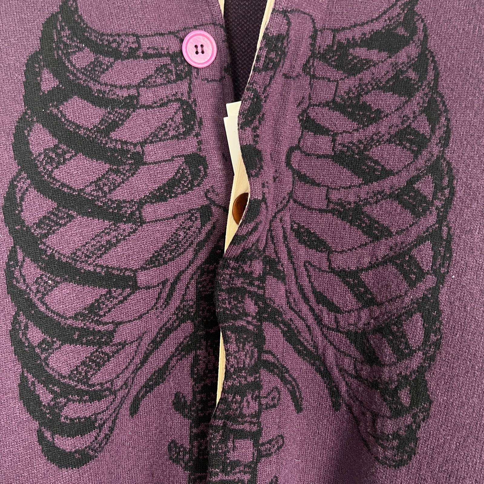 Undercover A/W13 Ribcage Wool Trench Size 3