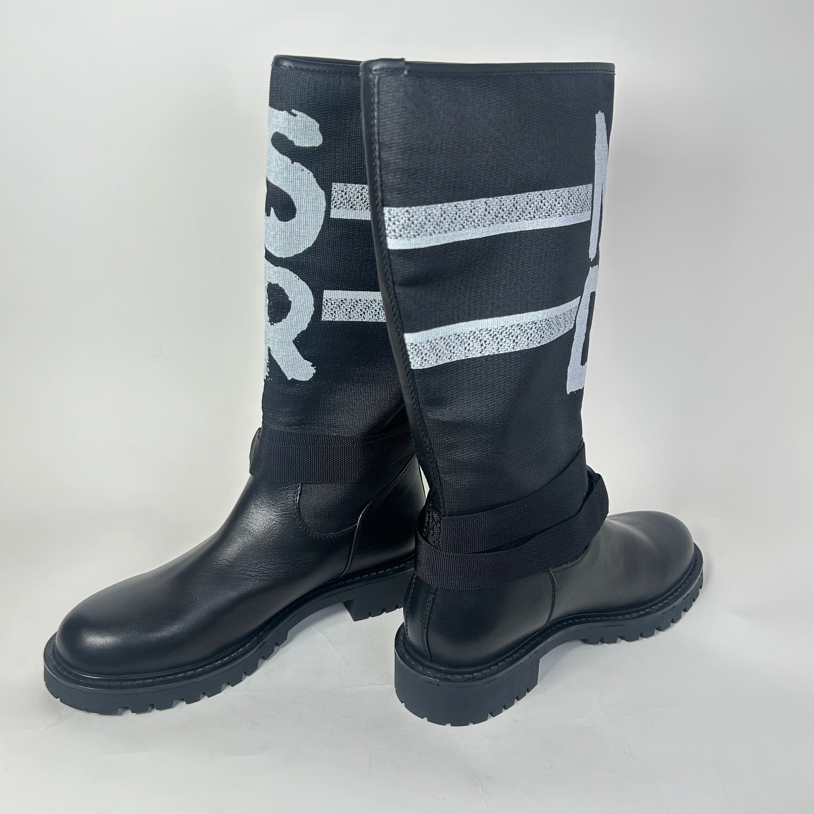 Dior Black D-Major Miss Dior Boots Size 40