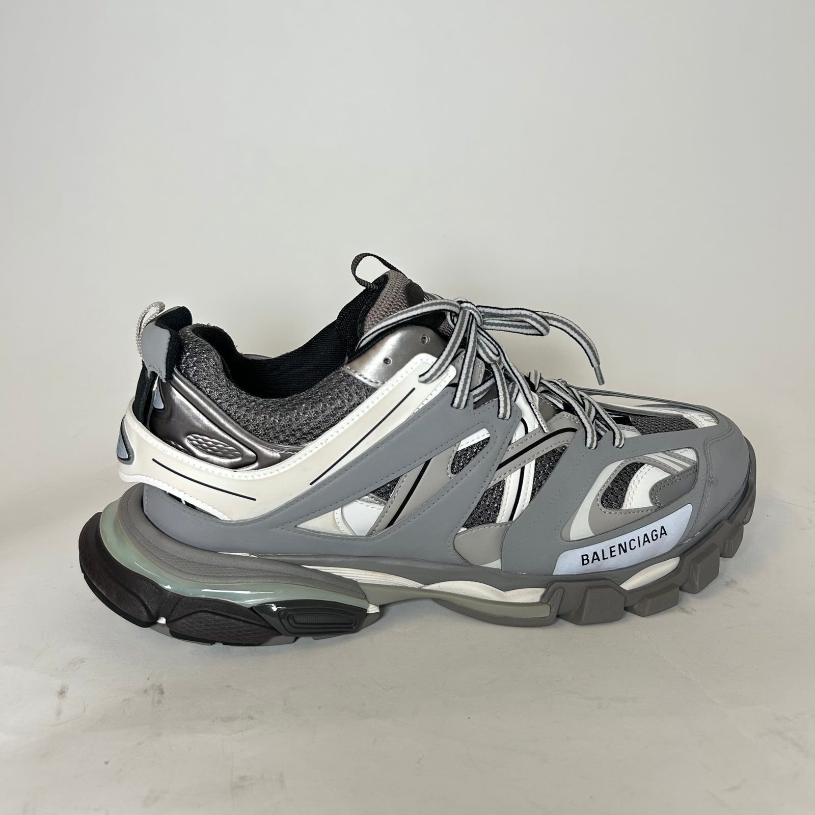 Balenciaga Grey/White Track Sneaker Size 47