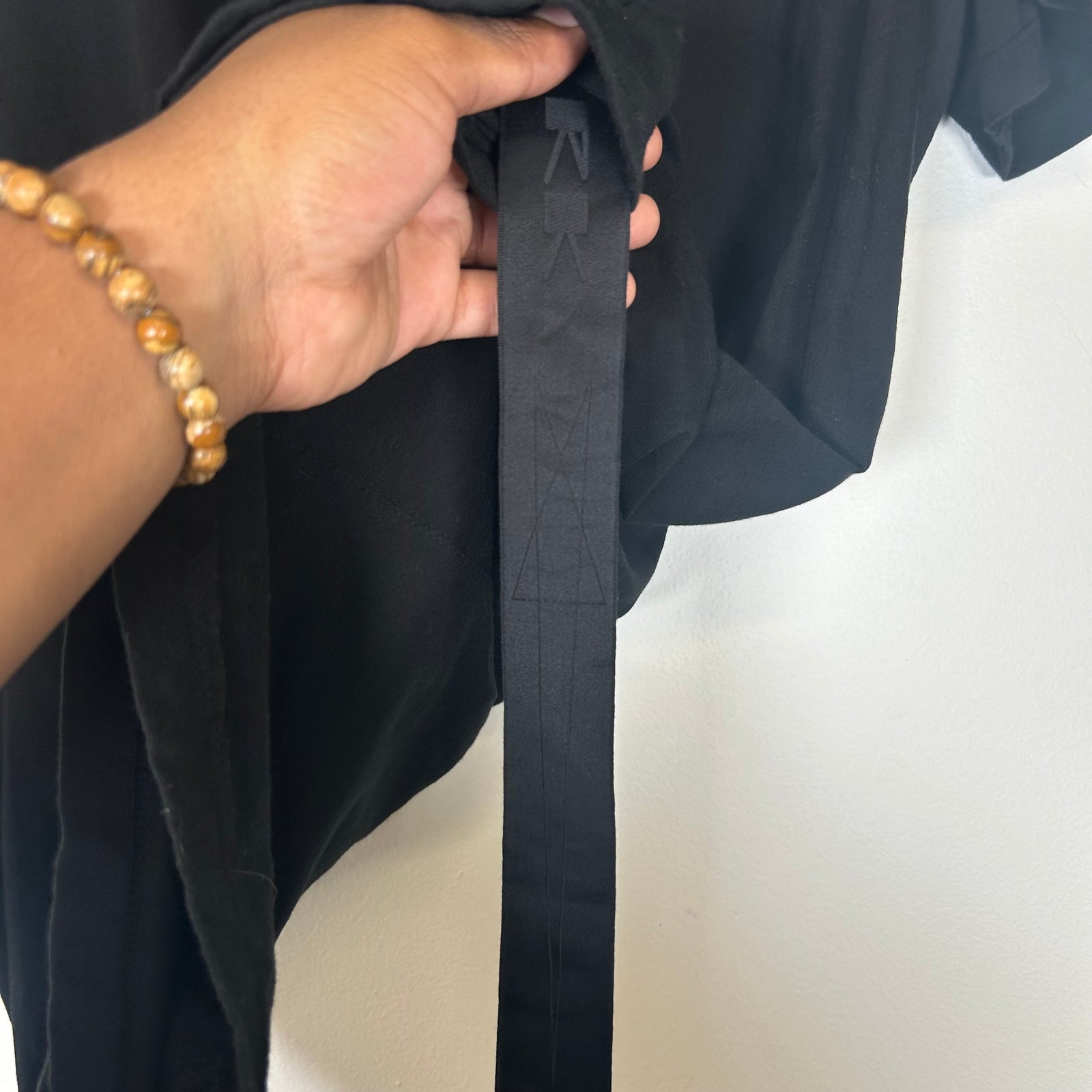Rick Owens Drkshdw Black Eyelet Tee Size L
