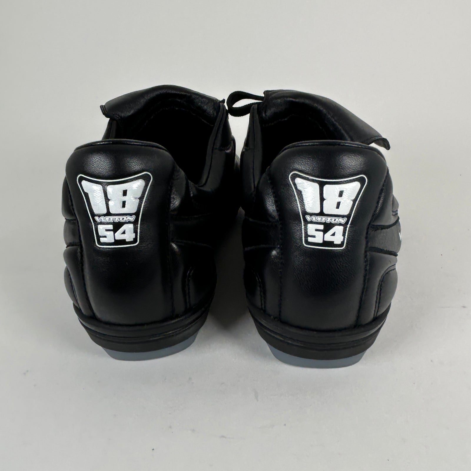 Louis Vuitton Black 'Footprint' Soccer Sneaker Size 10.5 LV