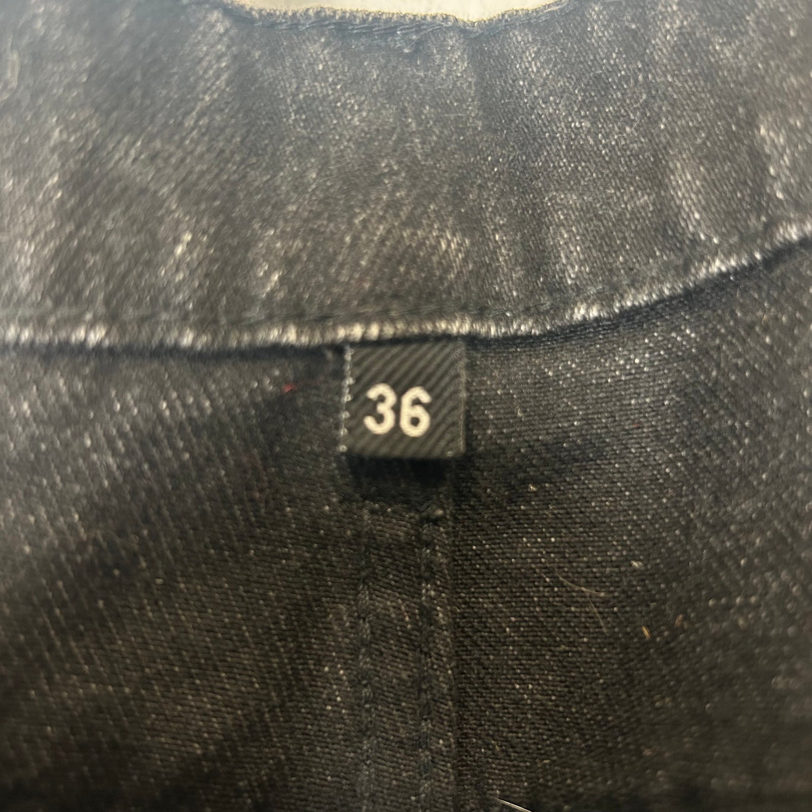 Basketcase Gallery Black Flare Jeans Size 36
