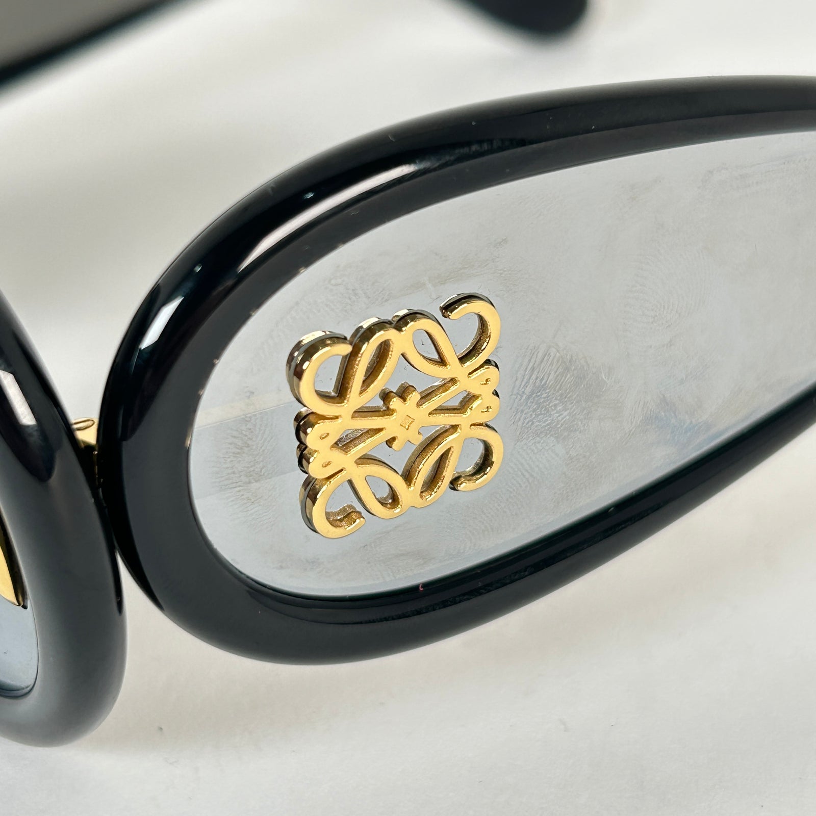 Loewe Black Anagram Mask Sunglasses