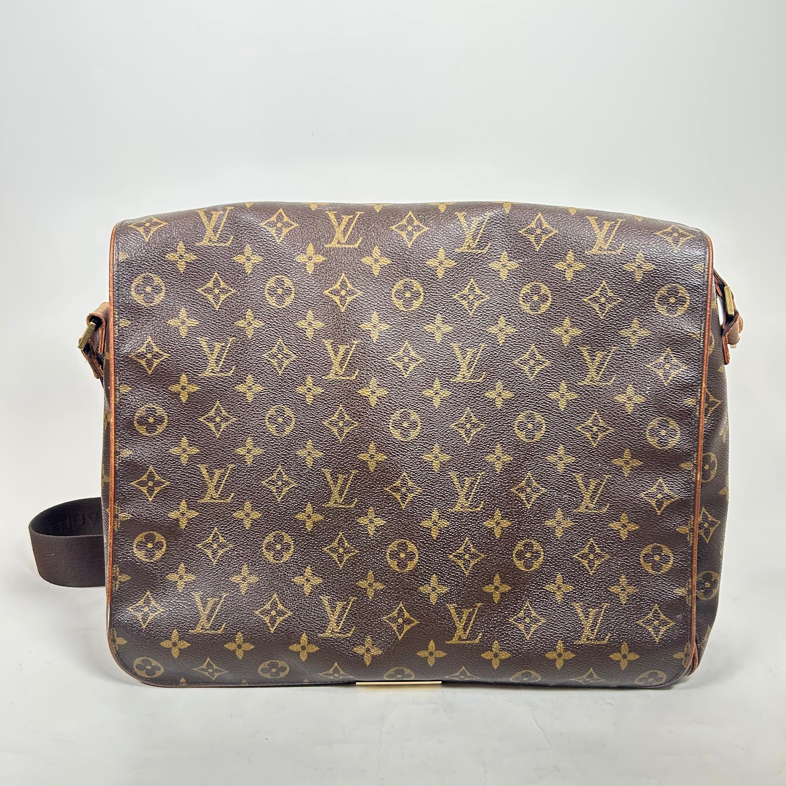Louis Vuitton Brown Abbesses Monogram Shoulder Bag