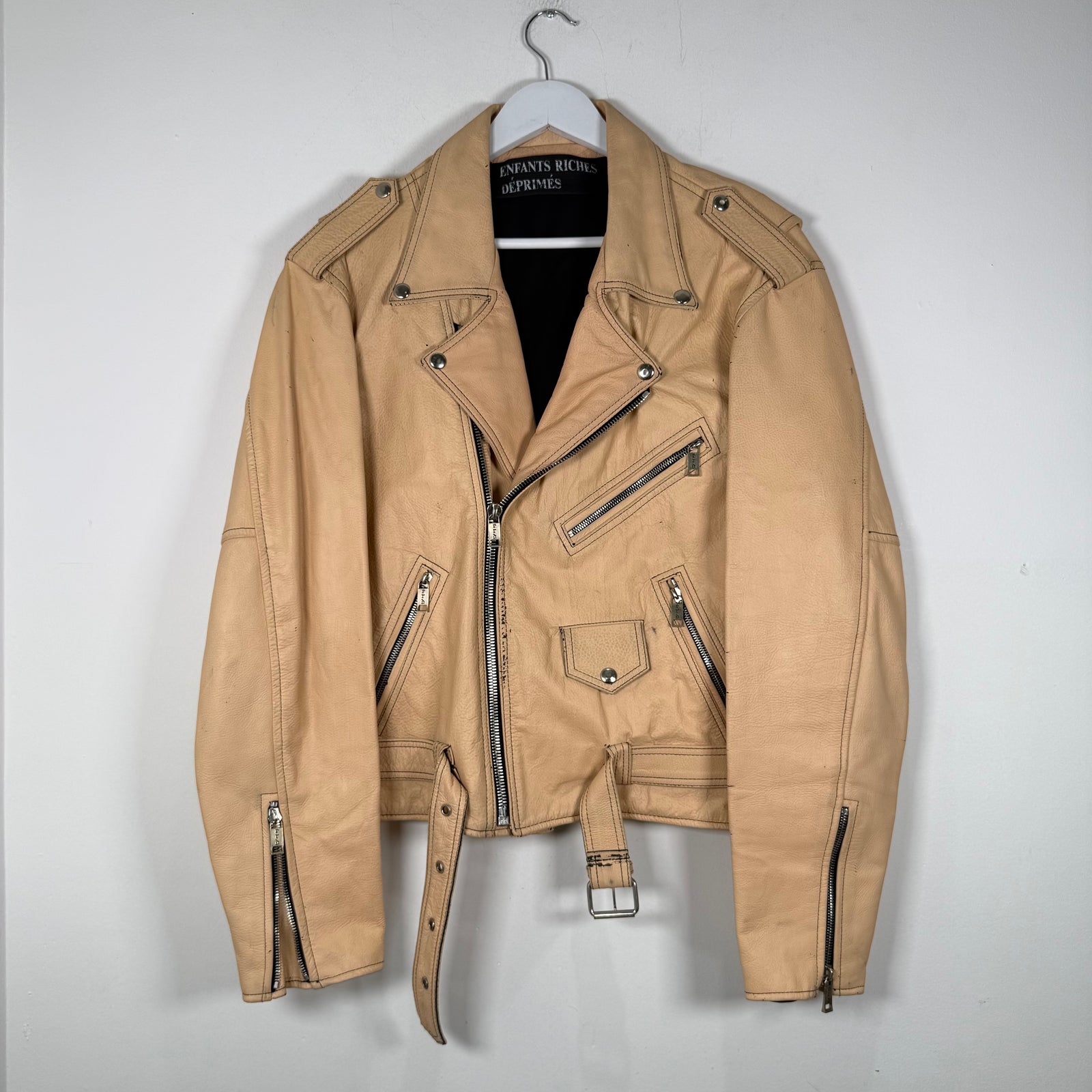 Enfant Riches Deprimes Painter Leather Jacket Size L