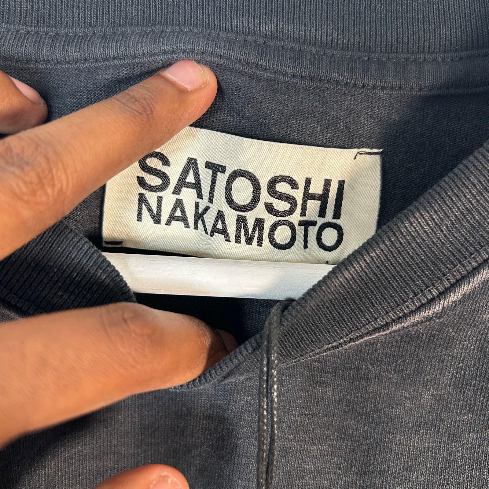 Satoshi Nakamoto 'Machine' Studded T-Shirt Size 2XL
