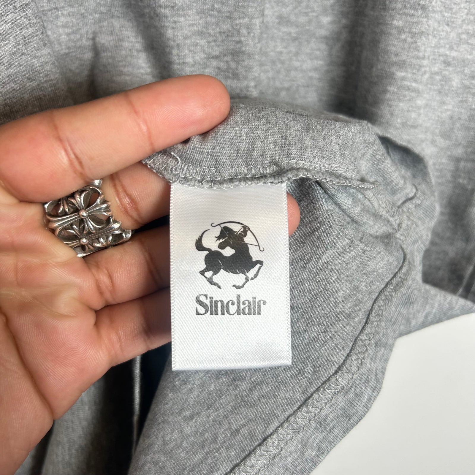 Sinclair Grey Knockoff T-Shirt Size S