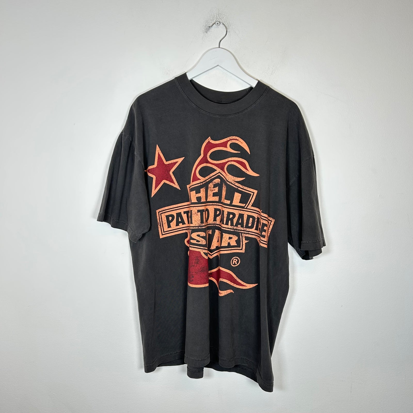Hellstar Dark Grey Path To Paradise Tee Size XL