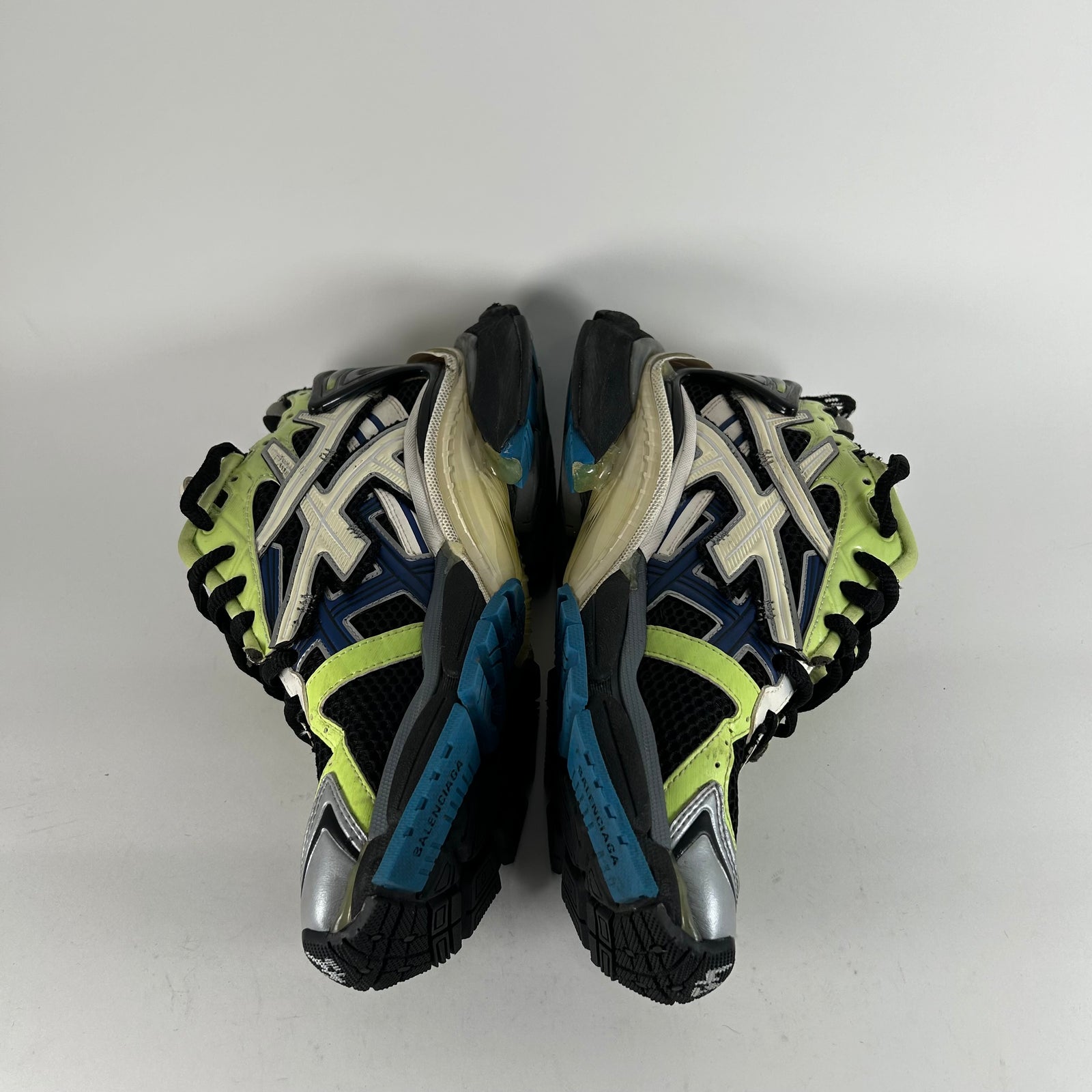 Balenciaga Blue/Green Runners Size 41