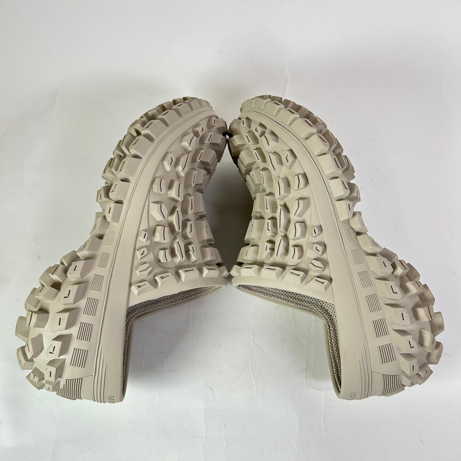 Balenciaga Beige Defender Clogs