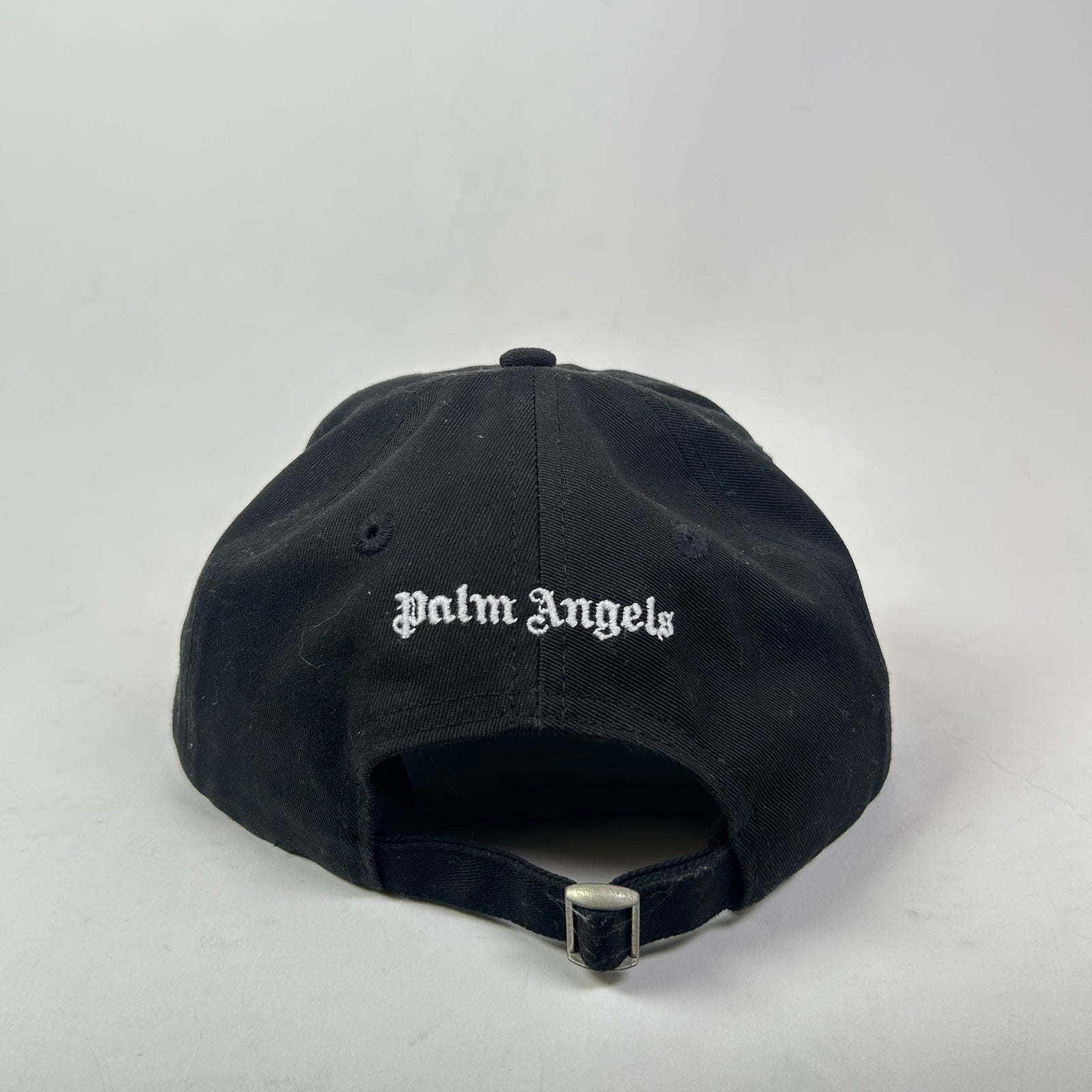 Palm Angels Black Logo Hat