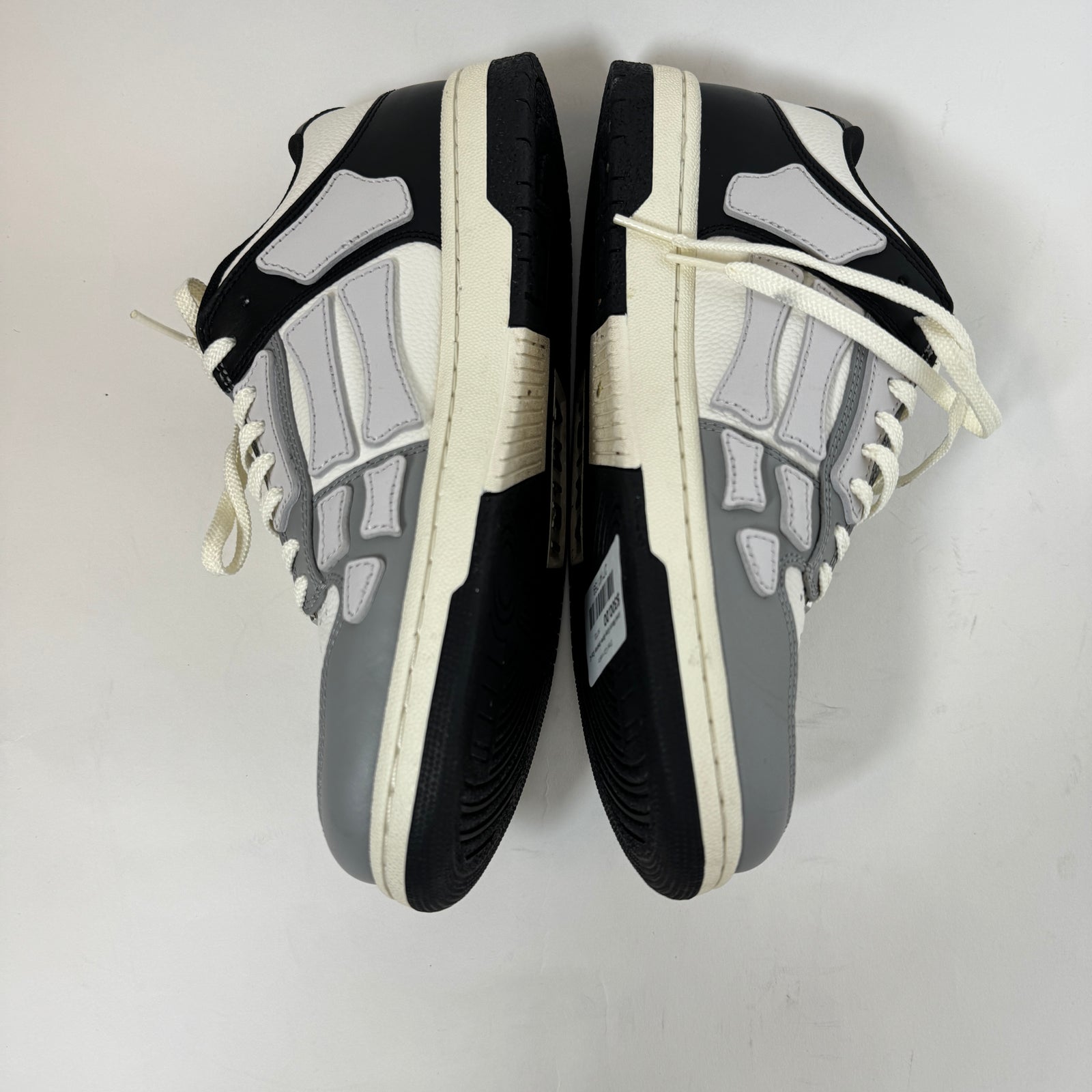 Amiri Black/Grey Bone Sneaker Size 42