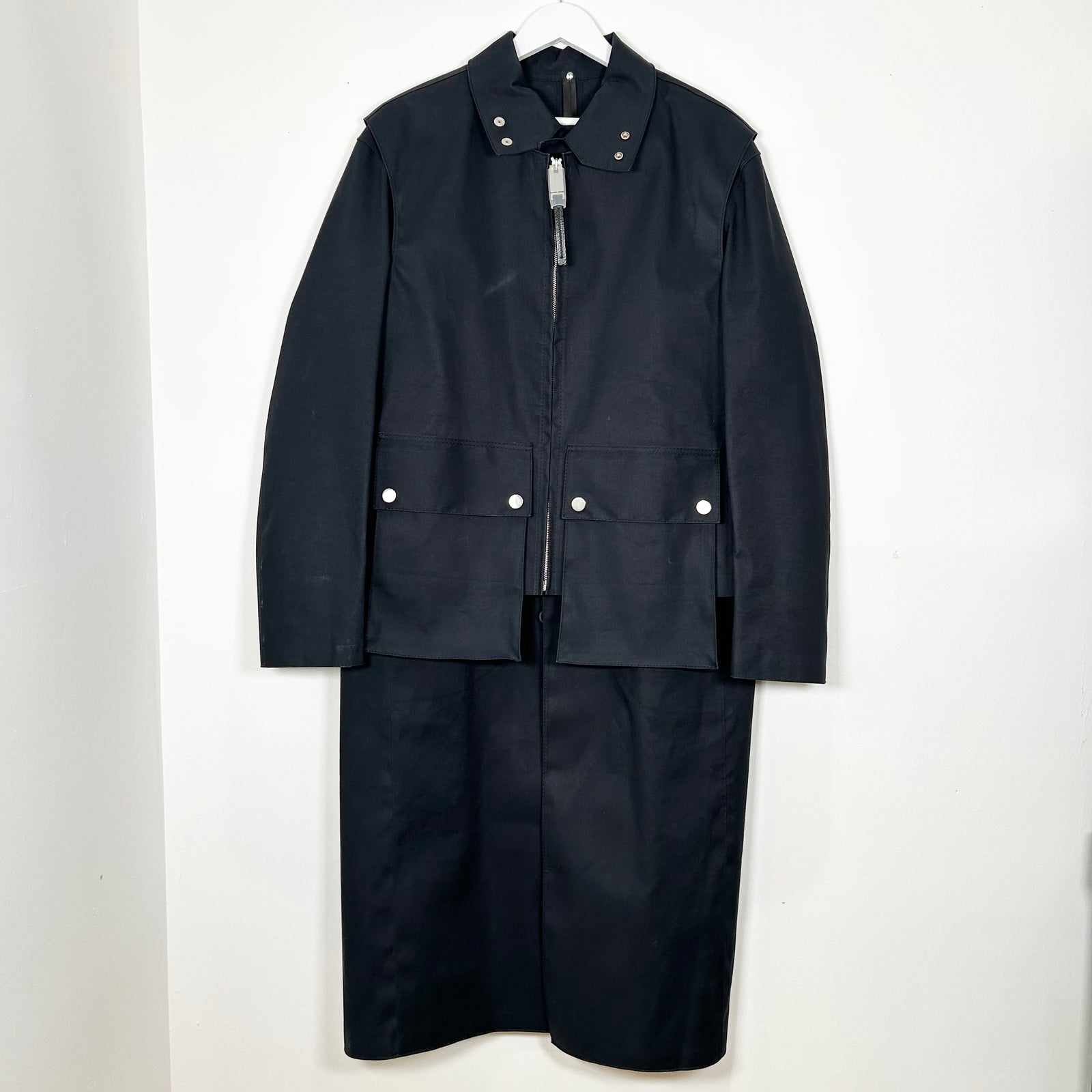 1017 Alyx 9SM x Mackintosh Bonded Cotton Formal Trench Jacket Size M