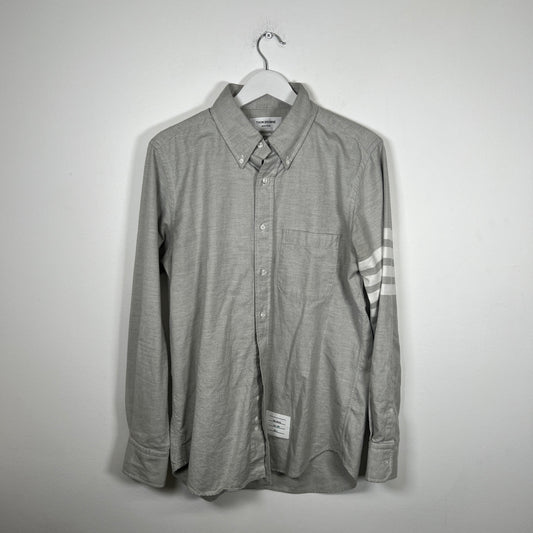 Thom Browne Grey Button Up Shirt Size S