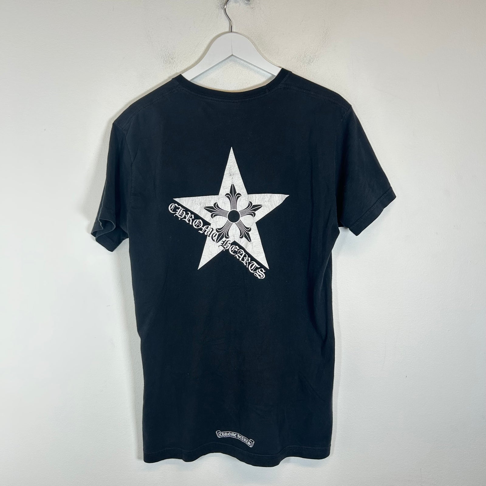 Chrome Hearts Black Ninja Star T-Shirt Size L