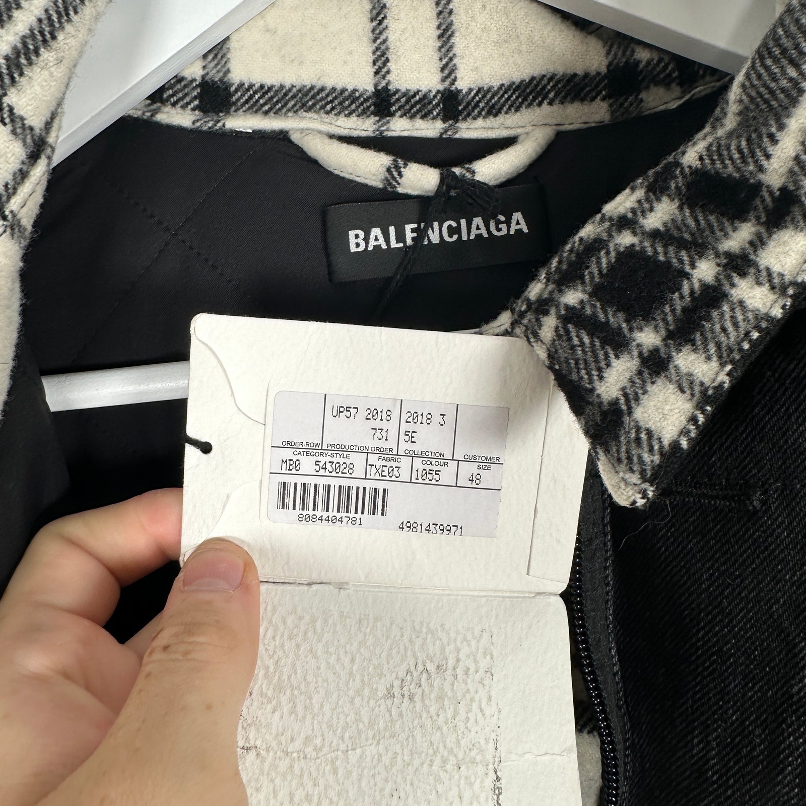 Balenciaga 3-Layer Padded Jacket Size M