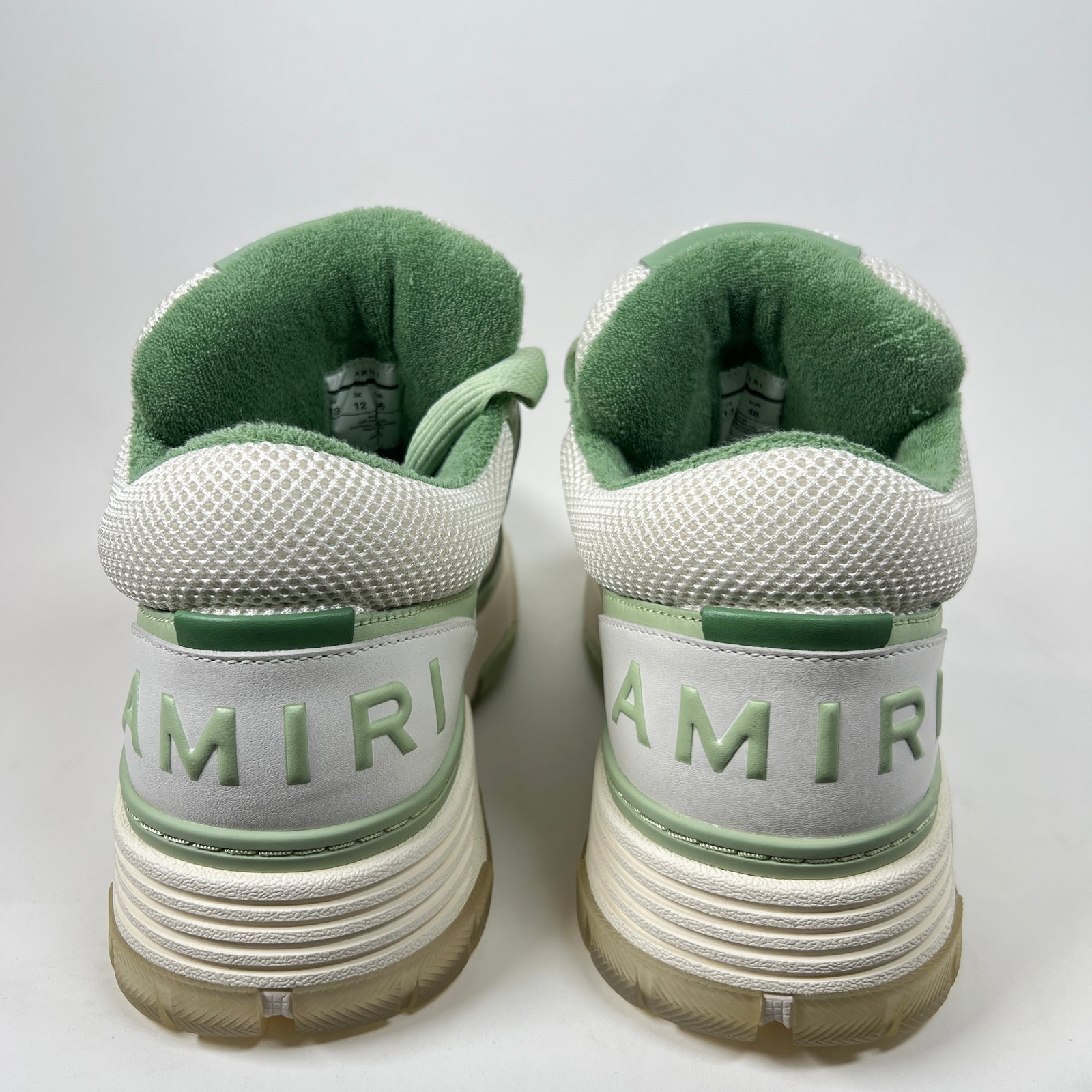 Amiri Mint Green MA-1 Sneaker Size 46