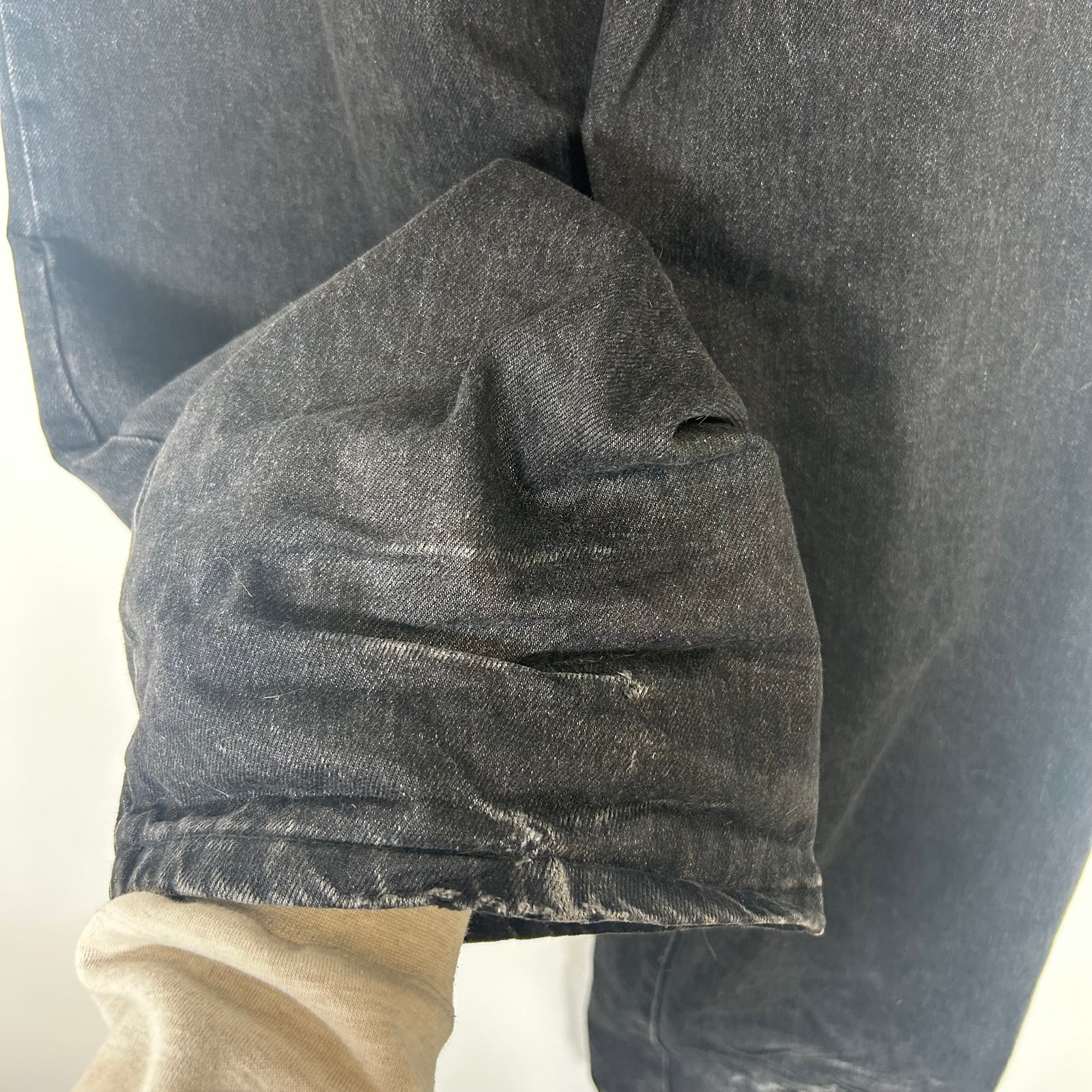 Basketcase Gallery Black Flare Jeans Size 36