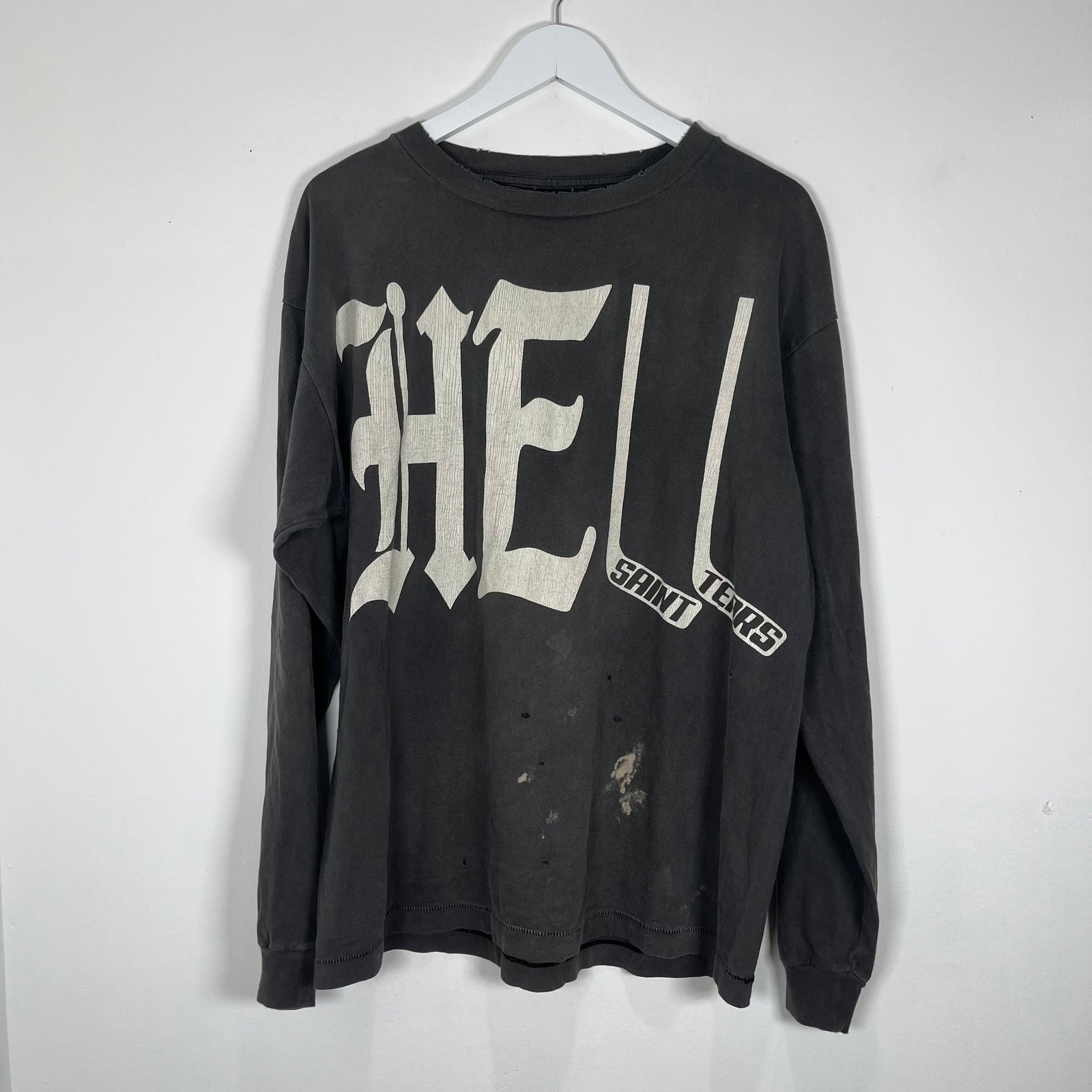 Saint Micheal x Denim Tears Hell Hockey Graphic Size L