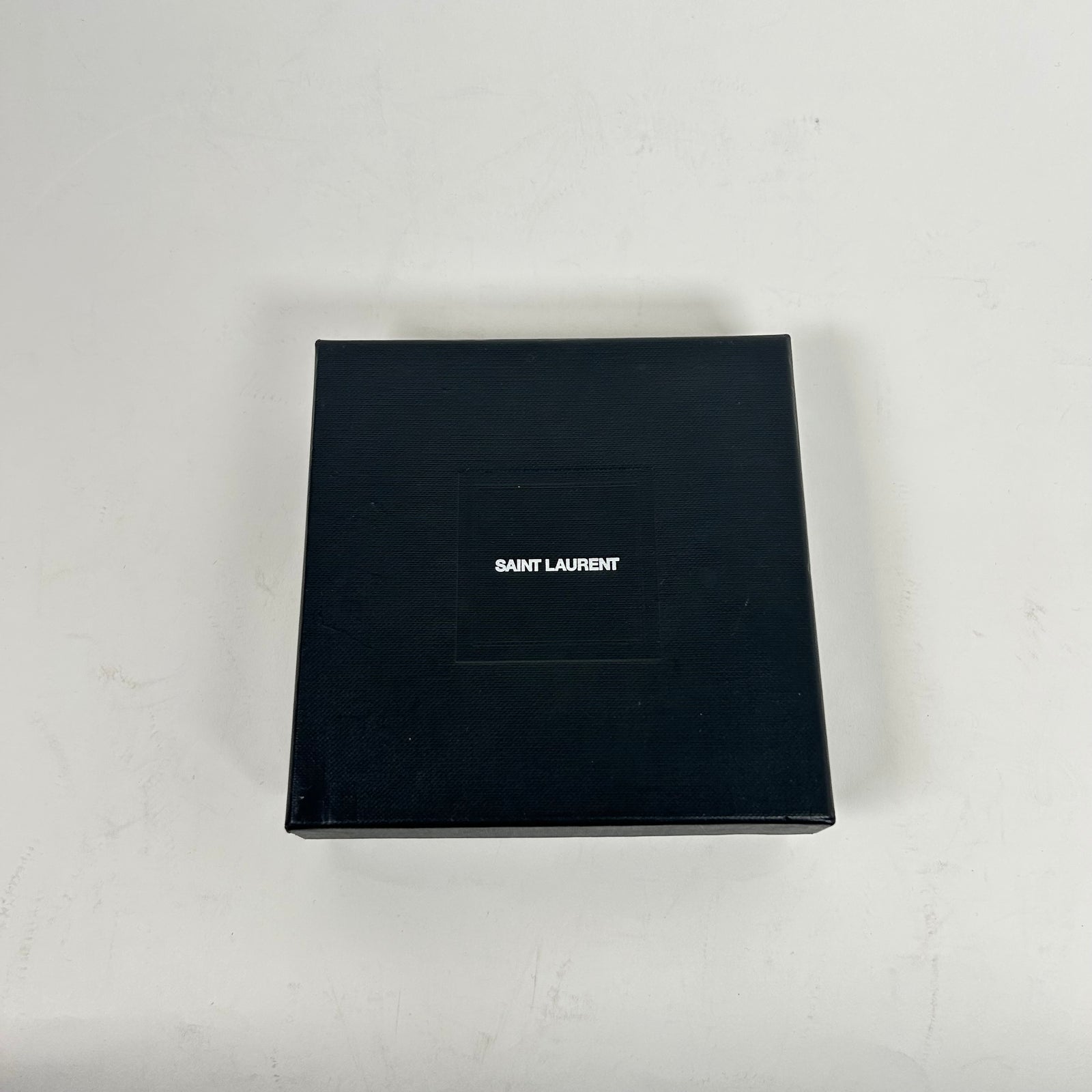 Saint Laurent Monogram Velvet Choker Necklace