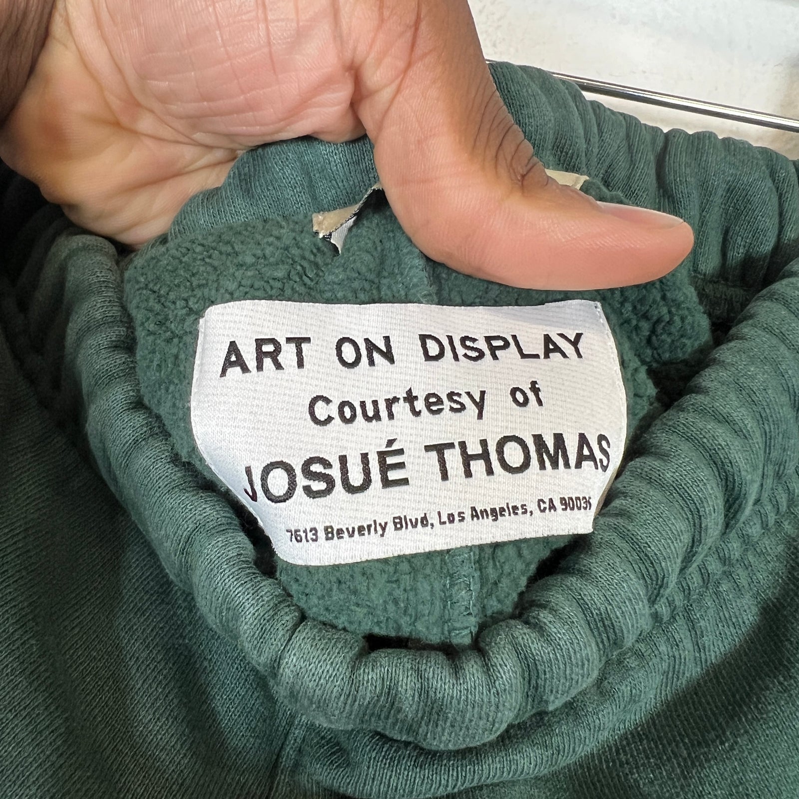 Gallery Dept Green Paint Splatter Sweatpants Size M