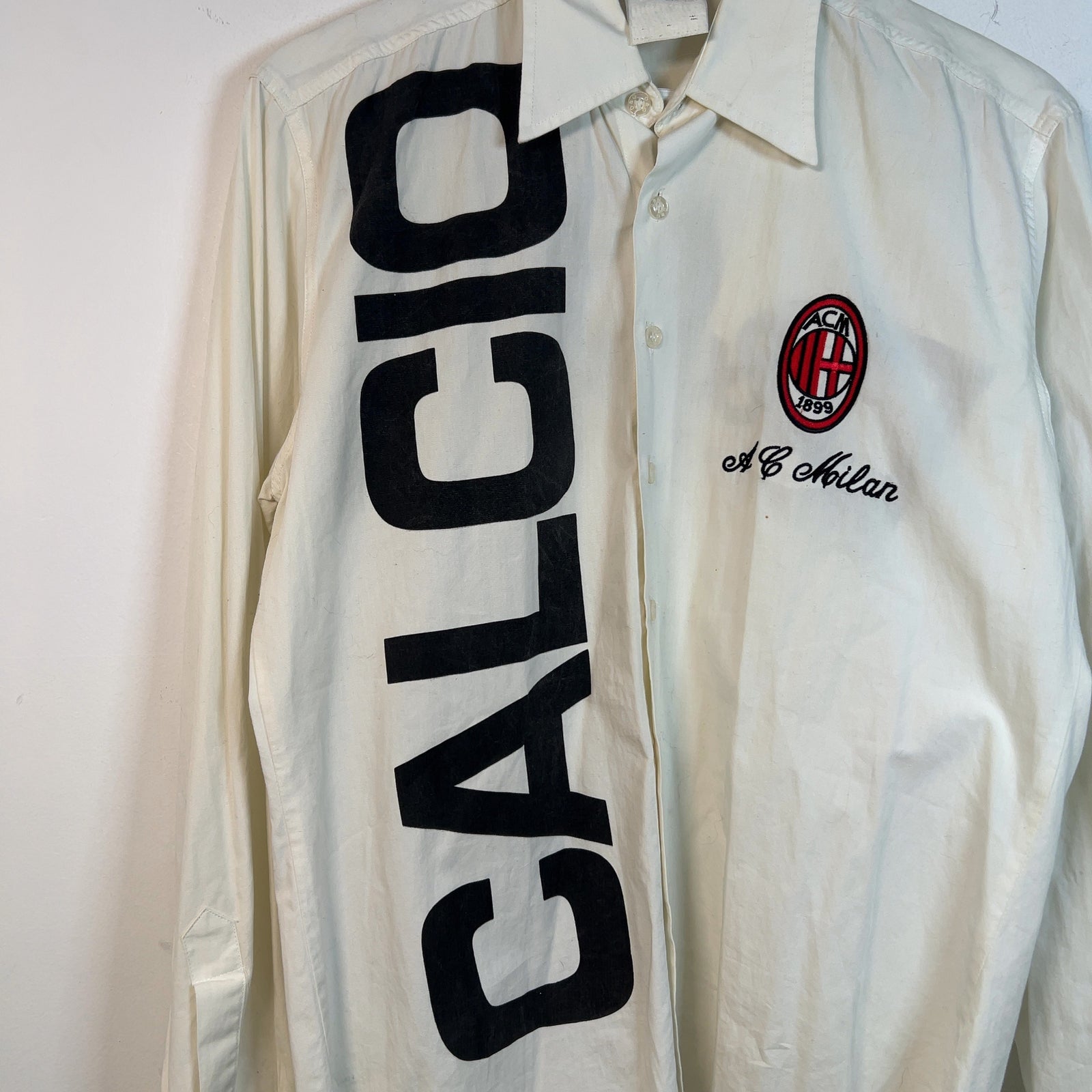 Dolce & Gabbana Vintage Calcio Print Shirt