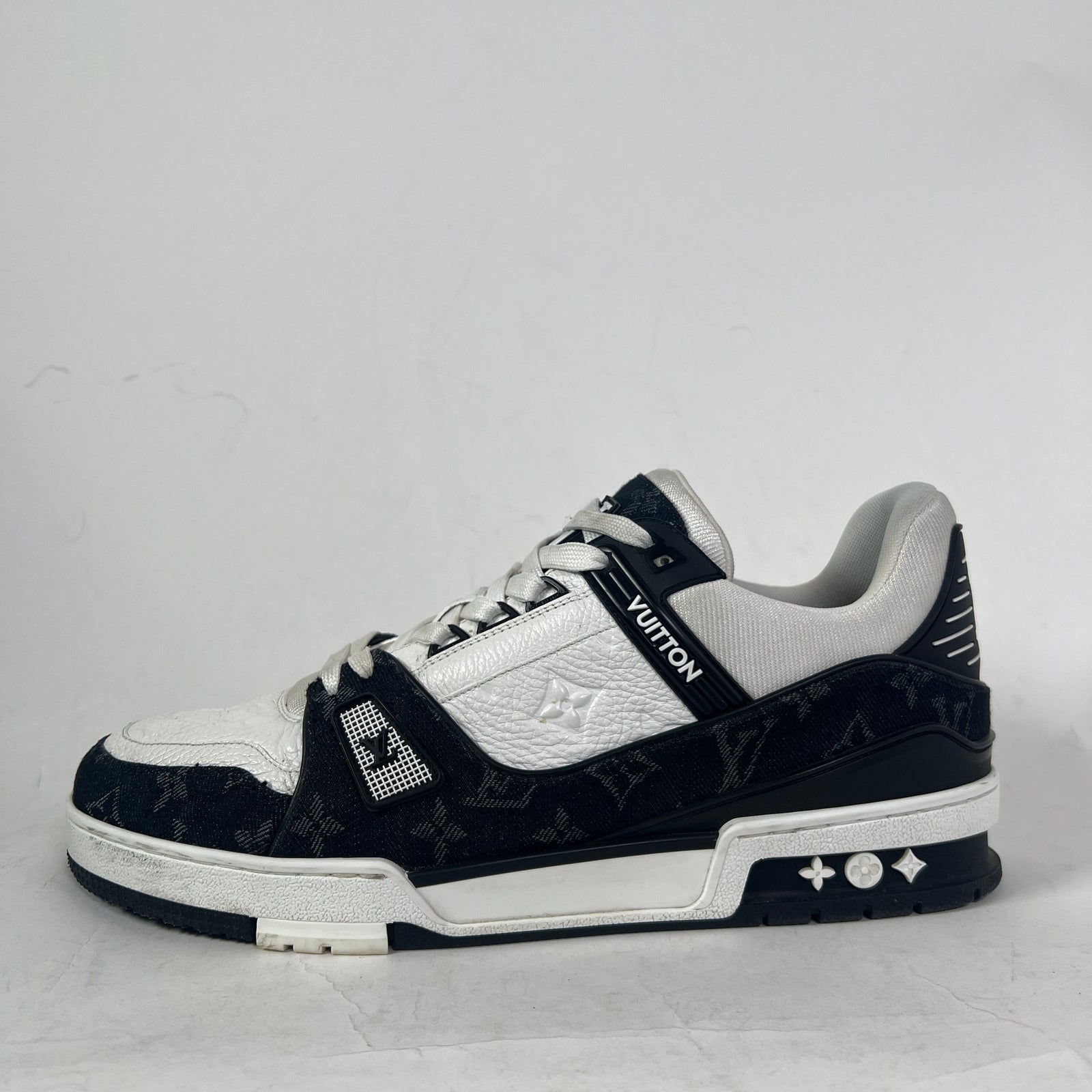 Louis Vuitton Denim Monogram LV Trainers