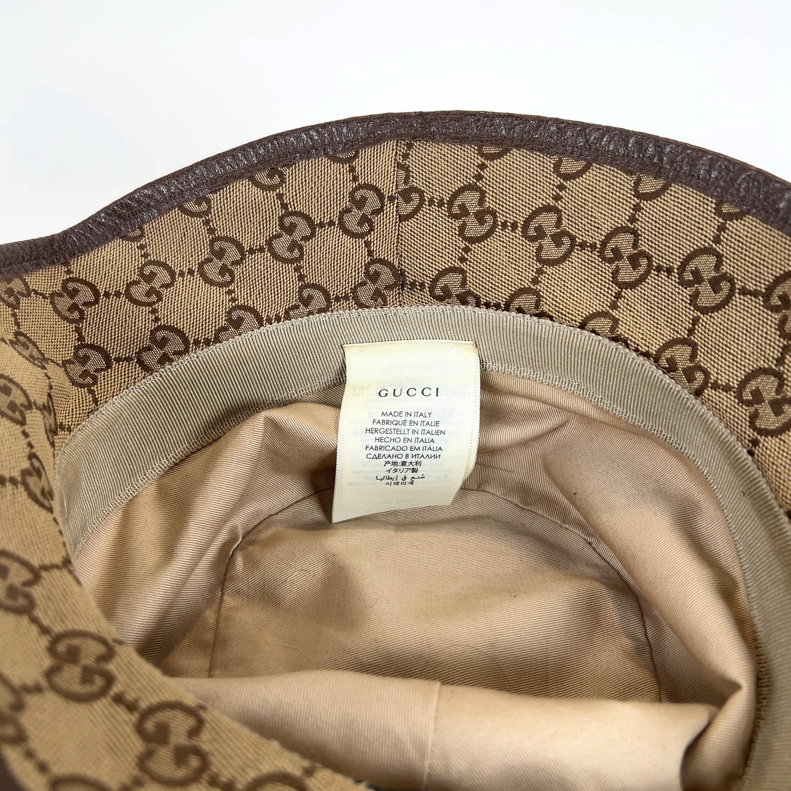 Gucci GG Supreme Canvas Bucket Hat