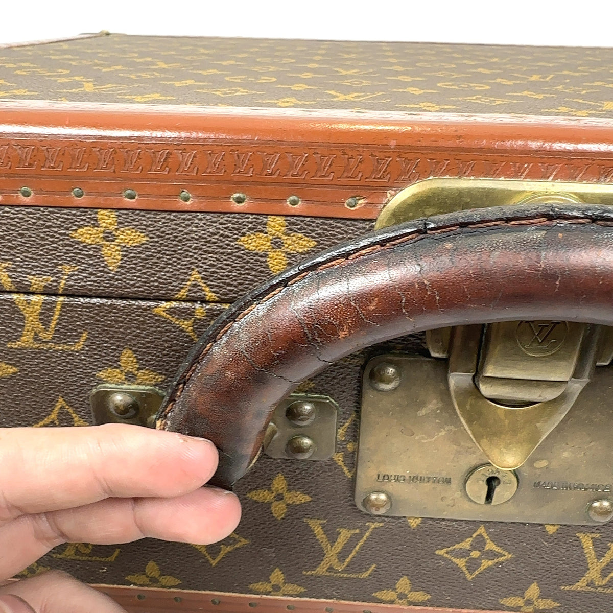 Louis Vuitton 1954 Monogram Alzer 50 Trunk