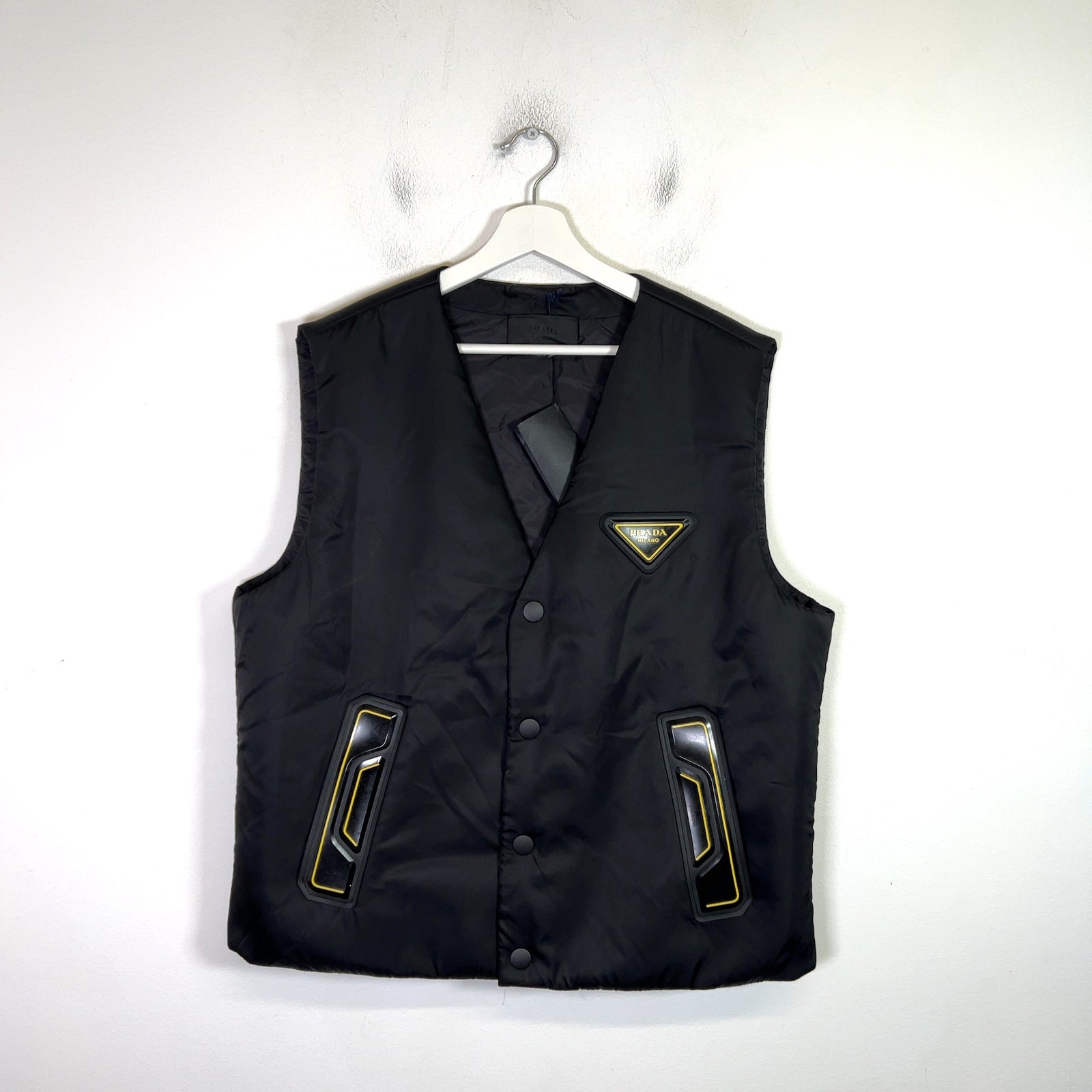 Prada Re-Nylon Padded Gabardine Vest
