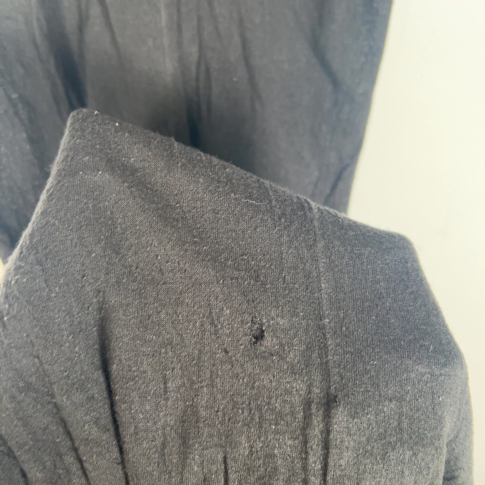Rick Owens SS15 Faun Long Raw Cut Cotton T-Shirt