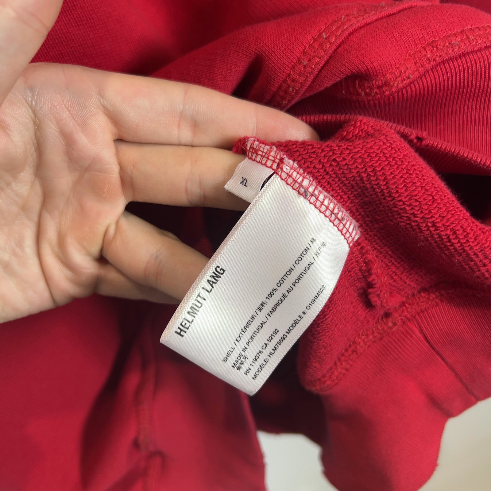 Helmut Lang Peter Do 'Manhattan' Polaroid Hoodie