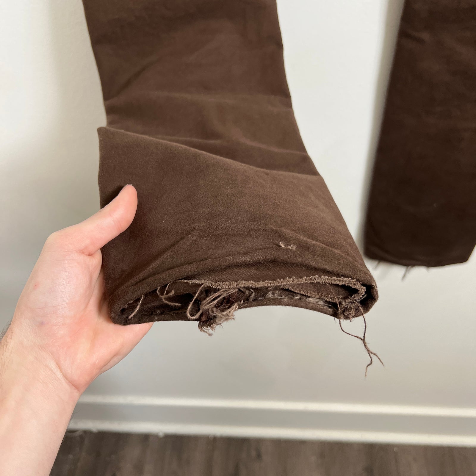 Rick Owens Brown Bolan Banana Pants Size 31