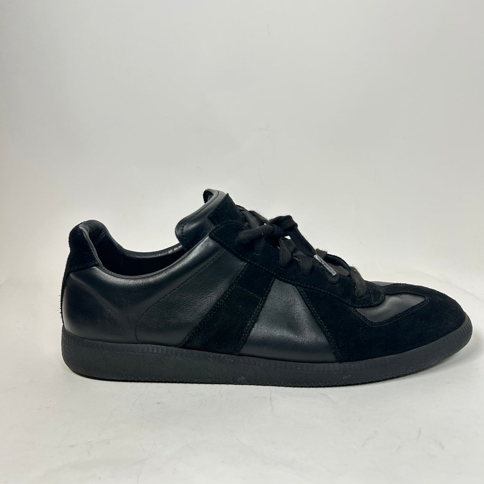 Maison Margiela Triple Black Gats Size 45