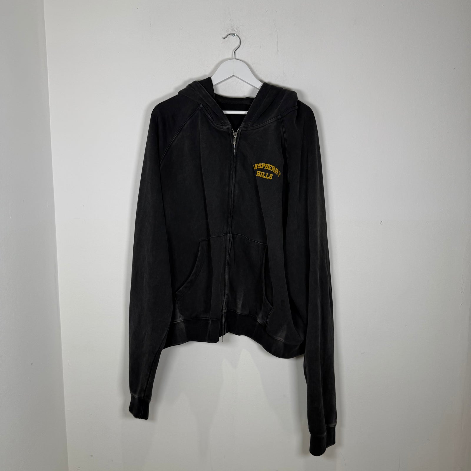 Raspberry Hils Faded Logo Hoodie Size XXL