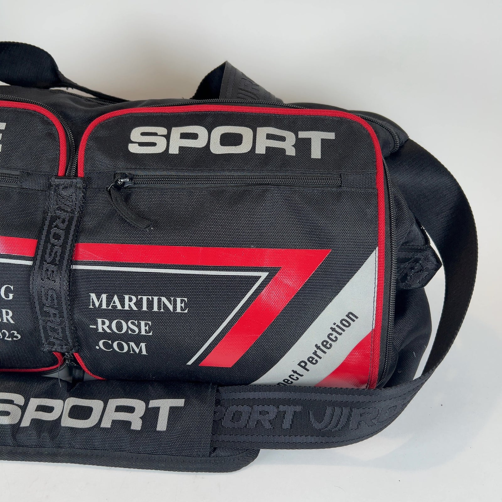Martine Rose Sport Logo Foldable Duffle Bag