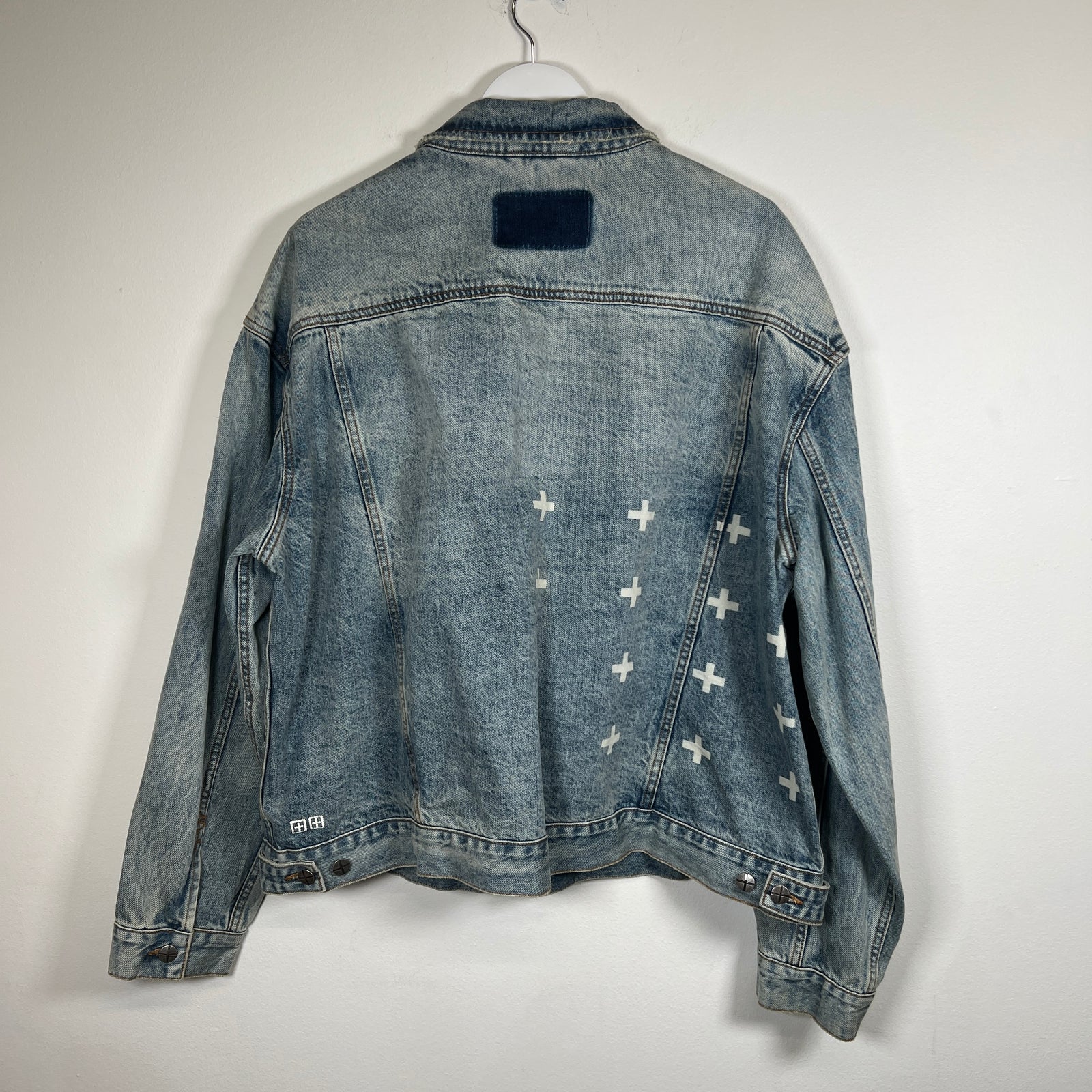 Ksubi Lightwash Denim Jacket Size XXL