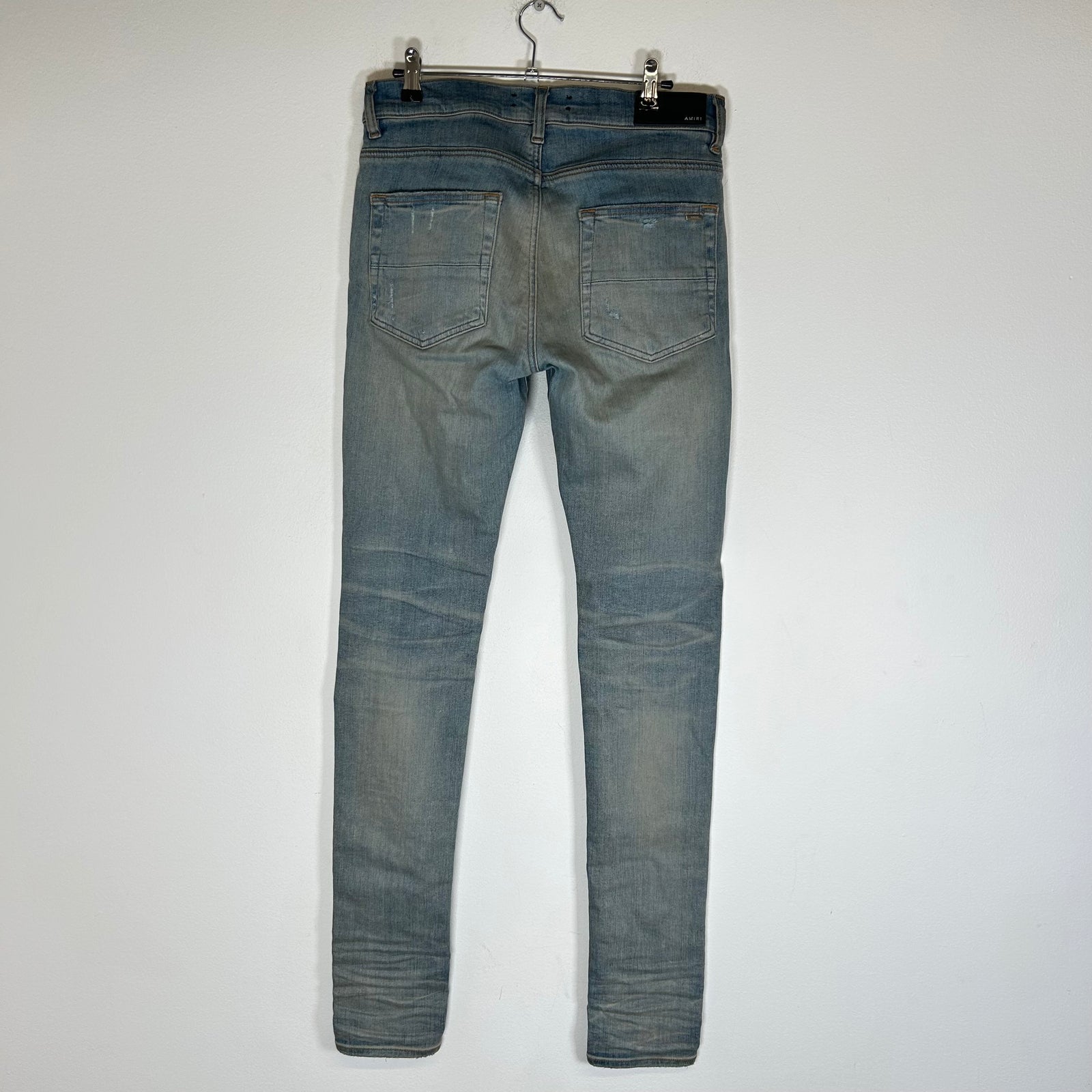 Amiri MX1 Pink Patch Jeans Size 30