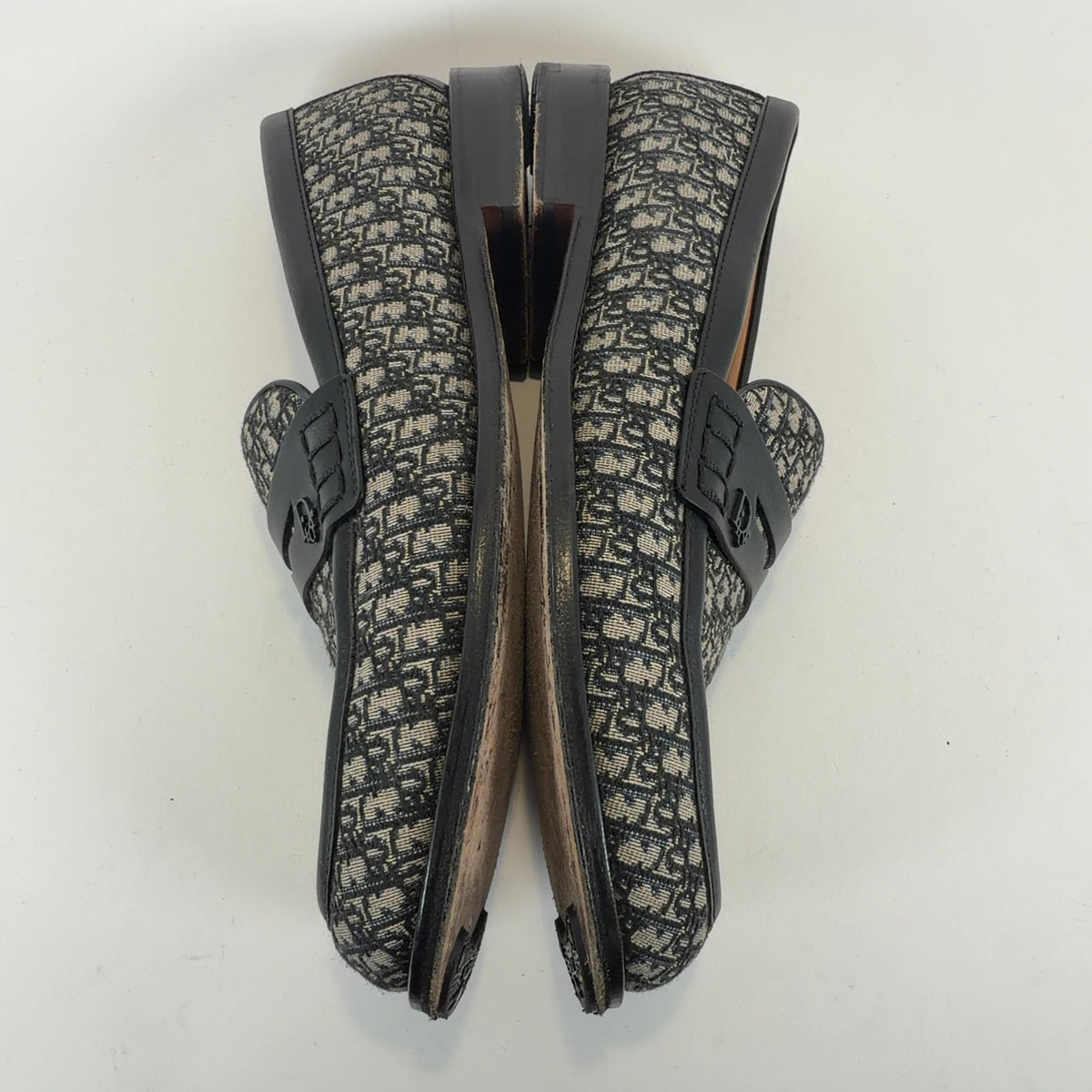 Dior Oblique Monogram Canvas Loafers