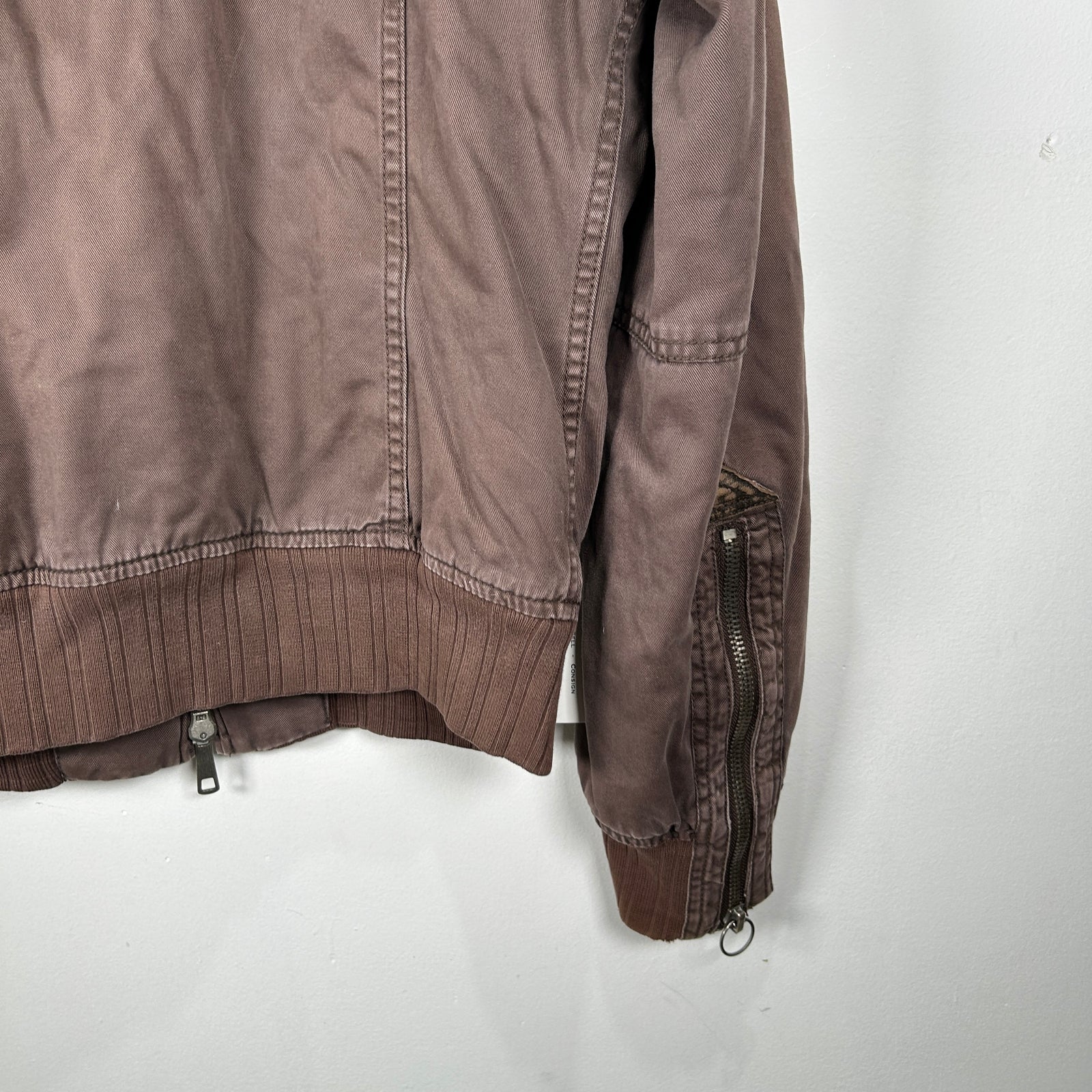 Diesel Western Flight Style Bomber Jacket Size L