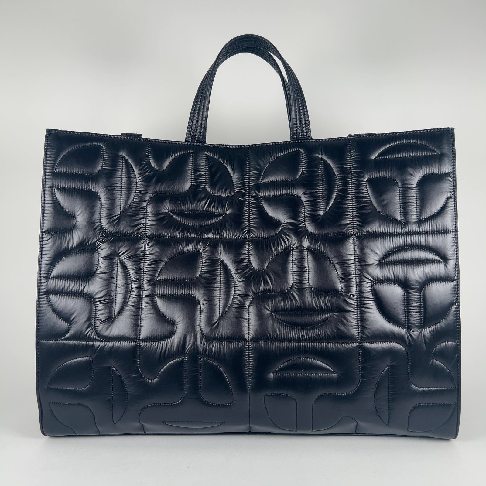 Telfar x Moose Knuckle Puffer Logo Tote Bag