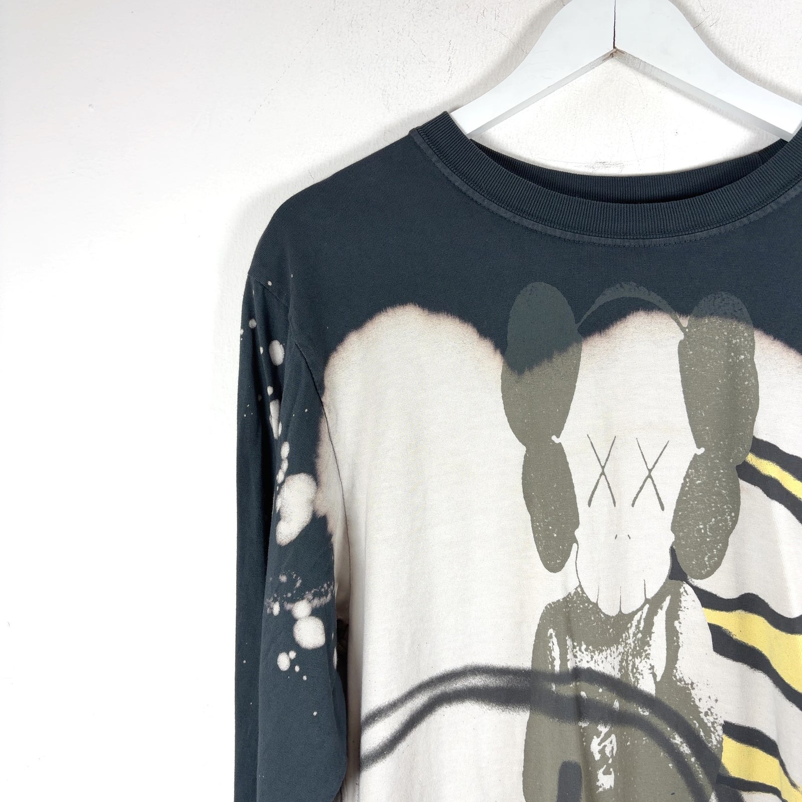 Cactus Jack x Kaws Tye-Dye Logo Long-Sleeve T-Shirt