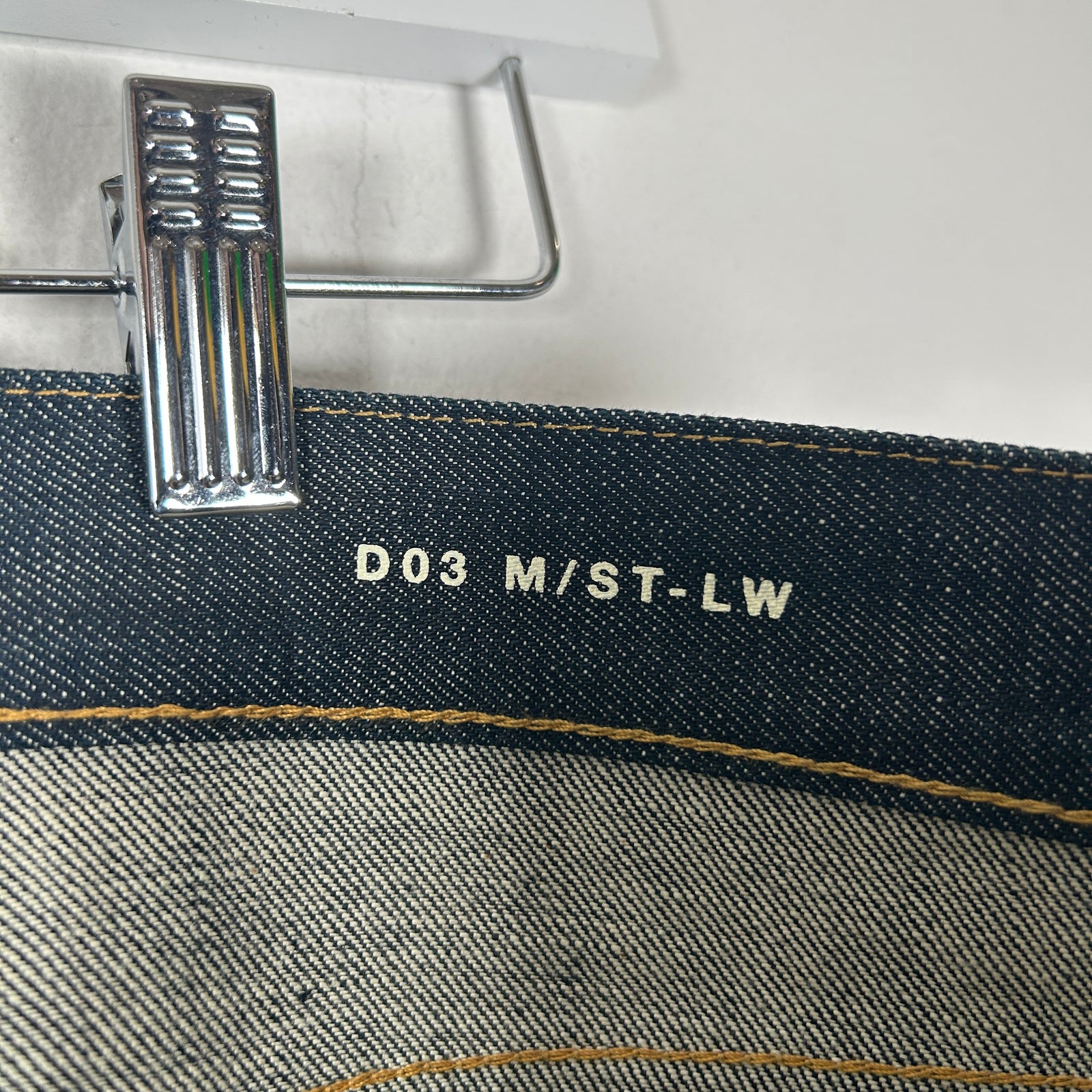 Saint Laurent Raw Denim D03 Size 38