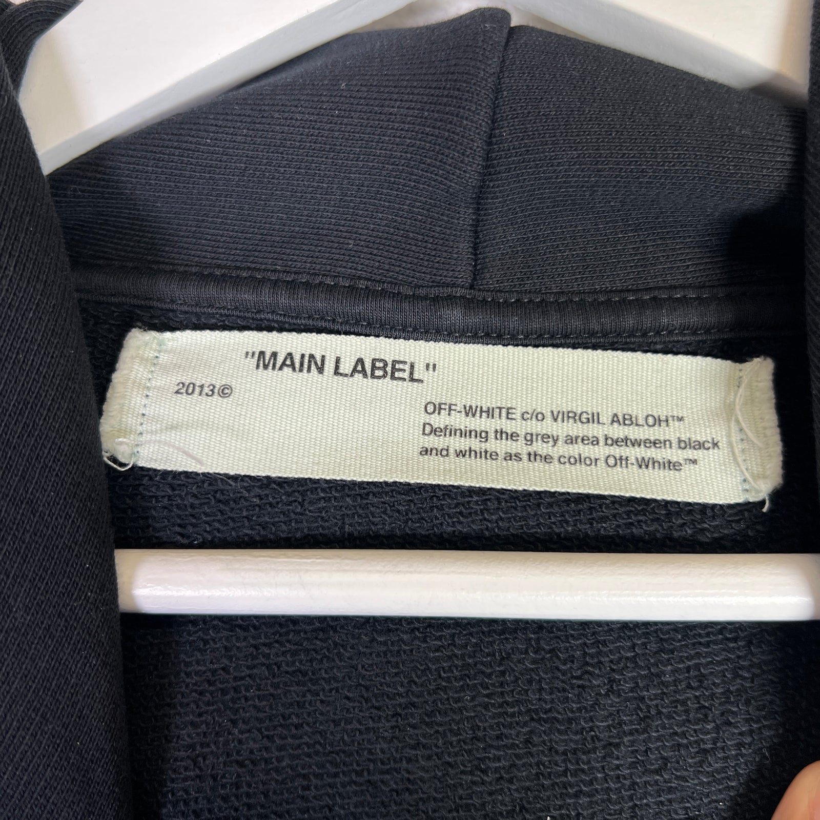 Off-White Carravagio Mirrow Mirror Hoodie