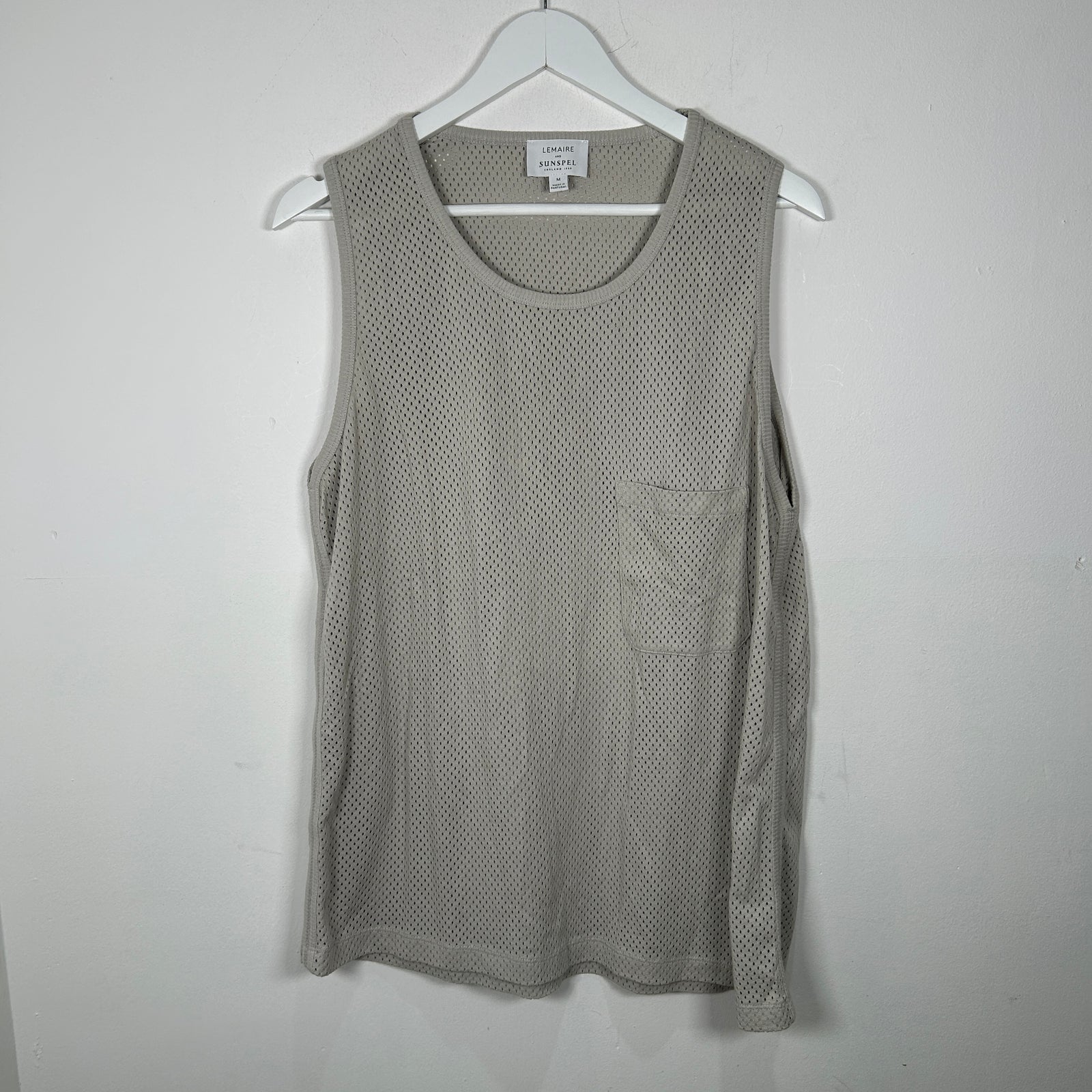 Lemaire x Sunspel Jersey Tank Top M