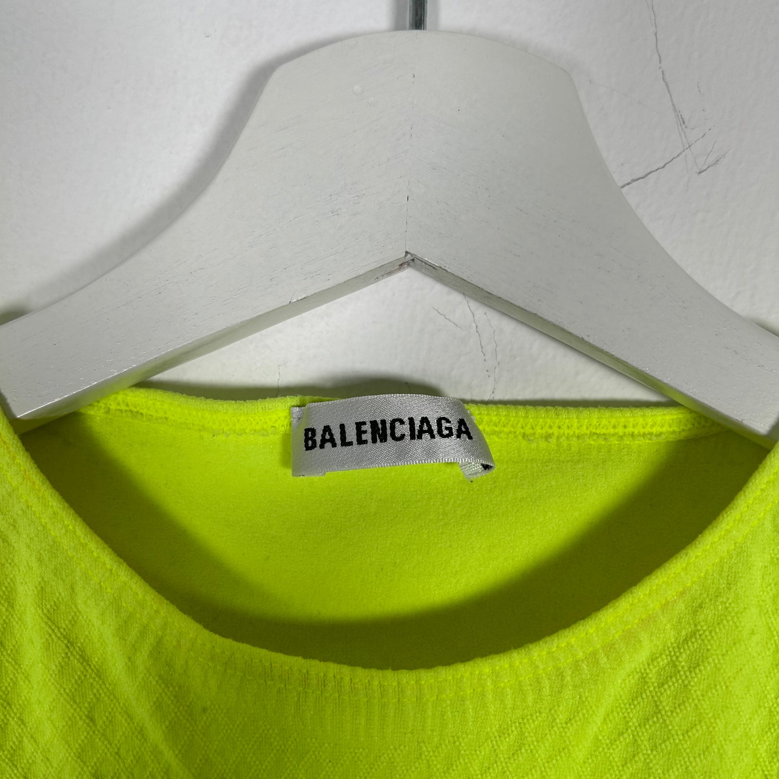 Balenciaga Neon Athletic Shirt Size S