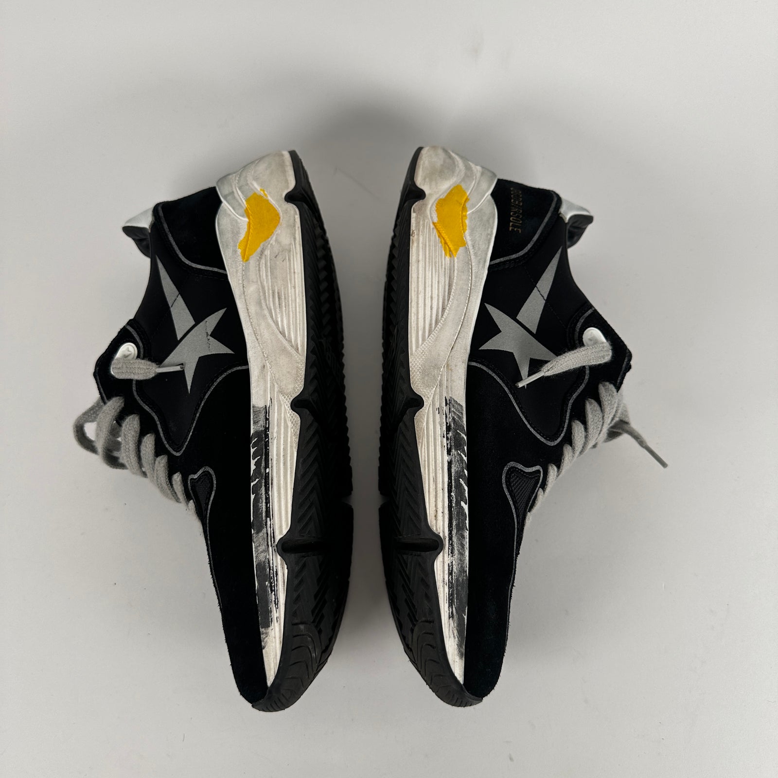 Golden Goose Black Runners Size 7